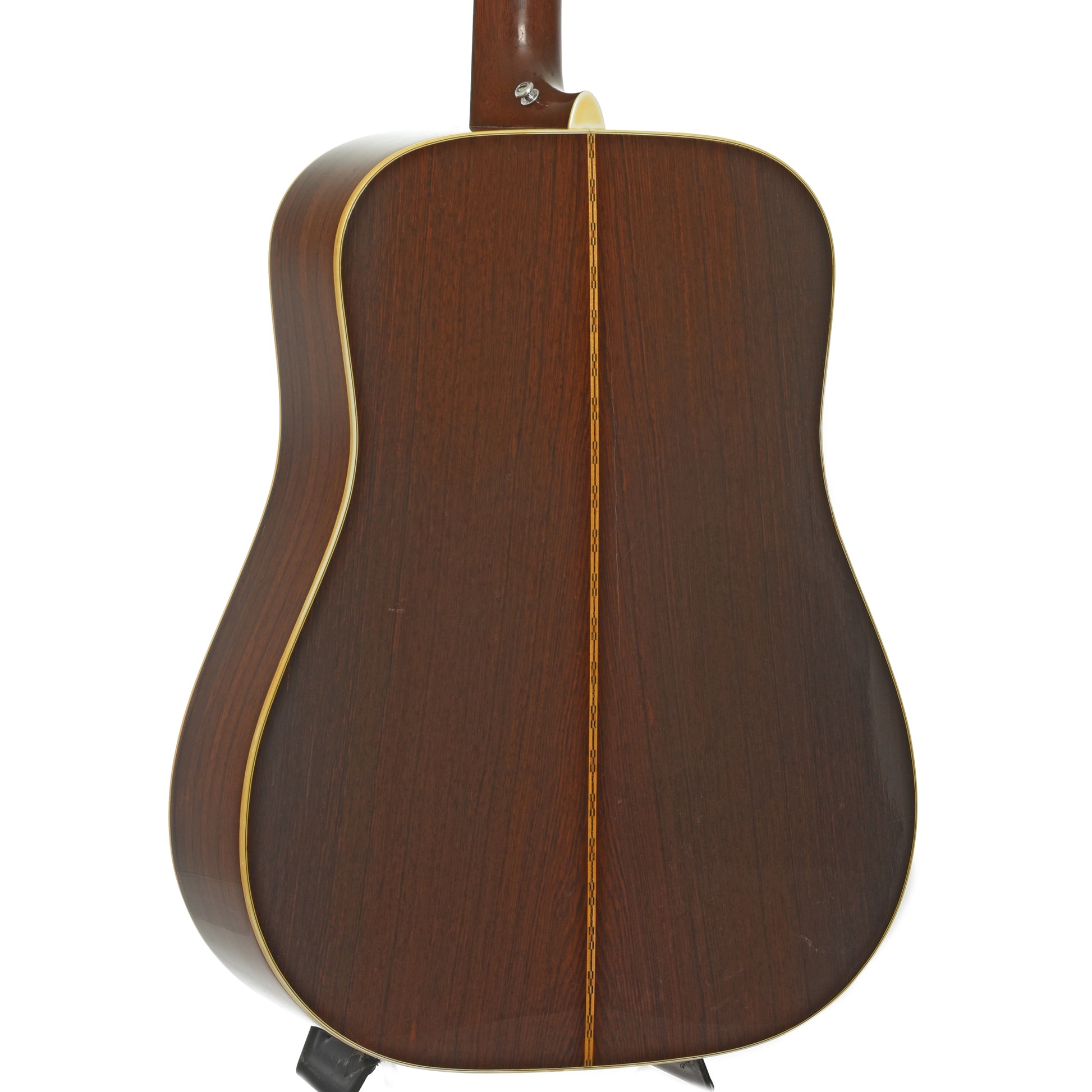 Back and side of Martin D-28 Acoustic Guitar 