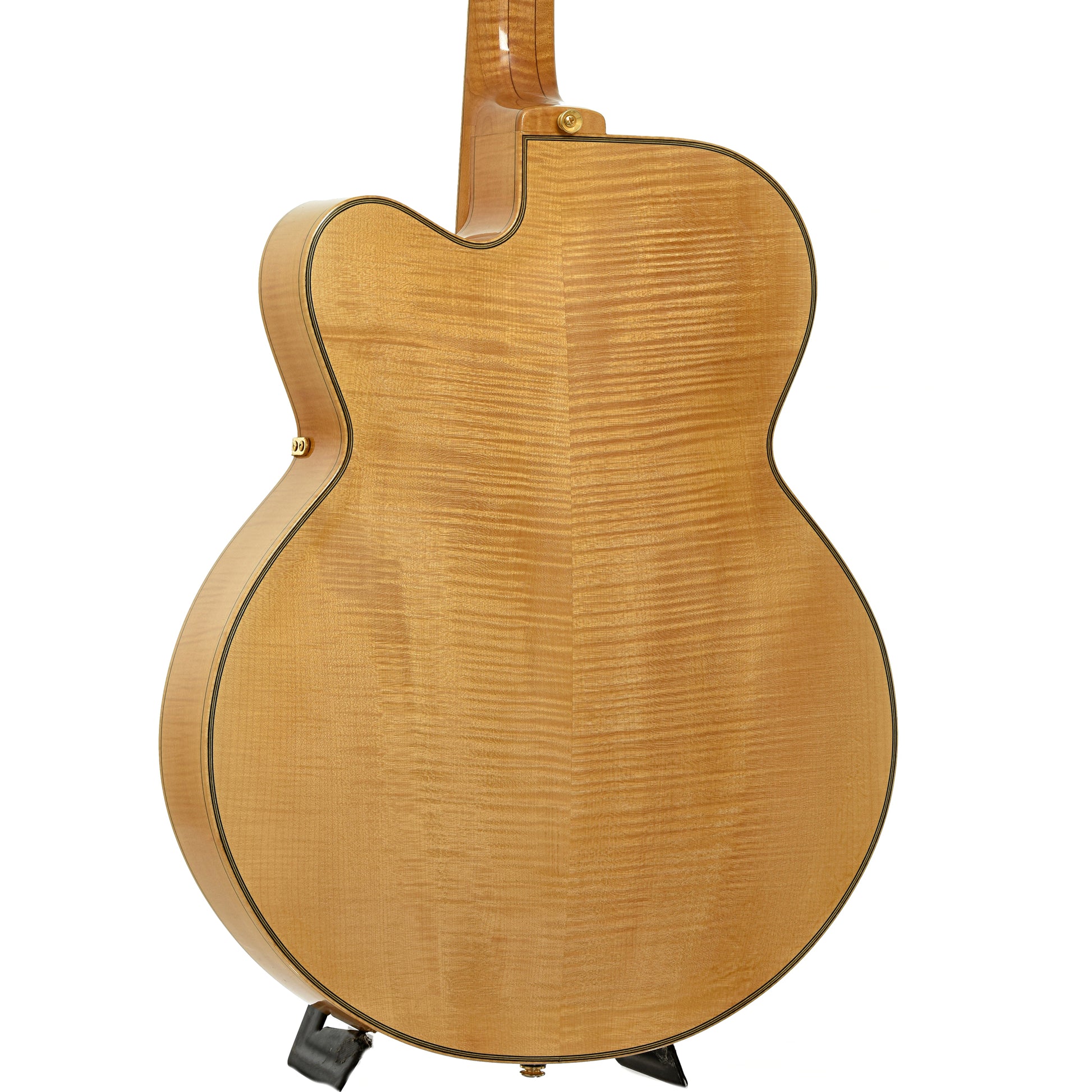 Back and side of Gagnon Composer 17 in. Archtop Hollowbody Electric Guitar 