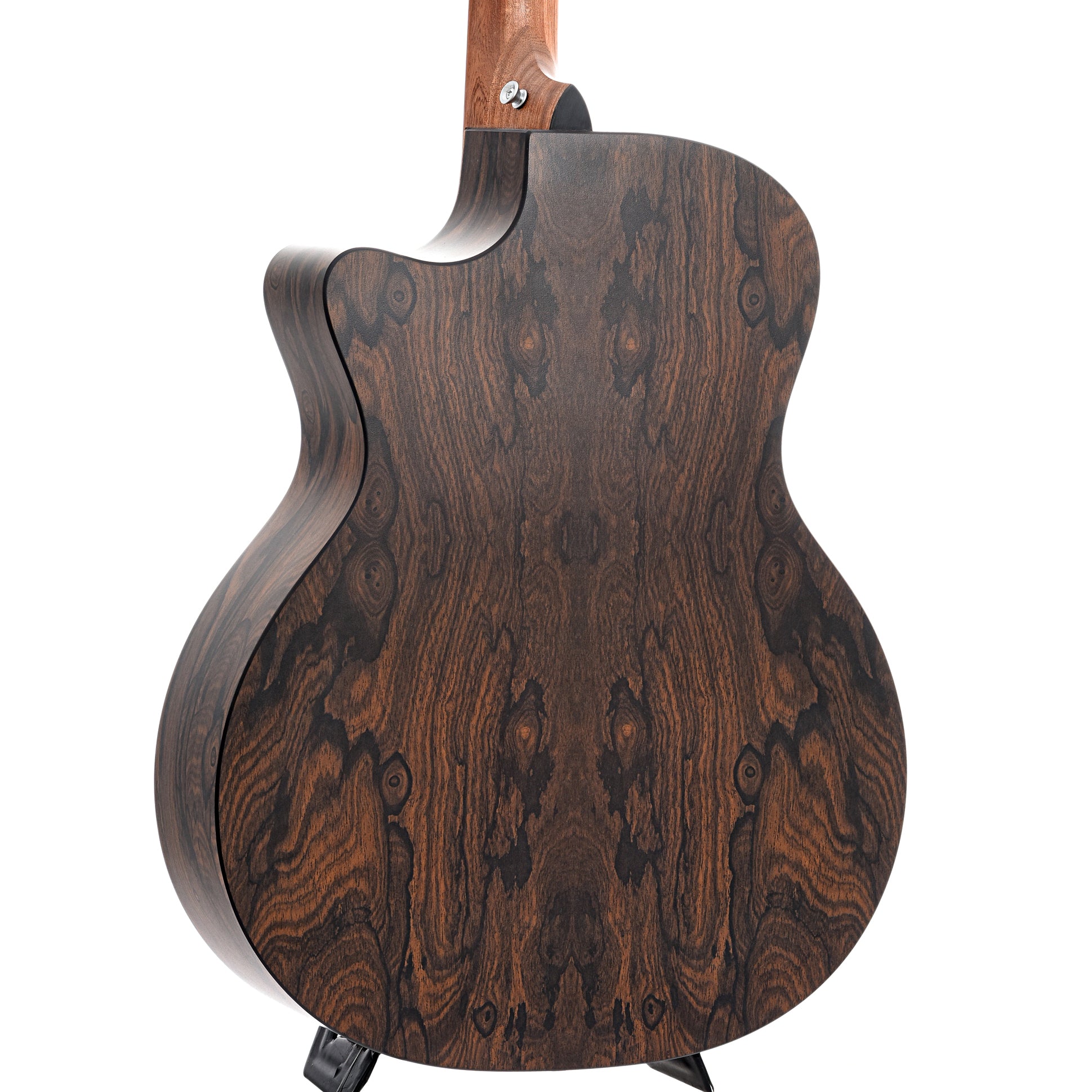 Back and side of Martin GPC-X2E Ziricote Acoustic Guitar 