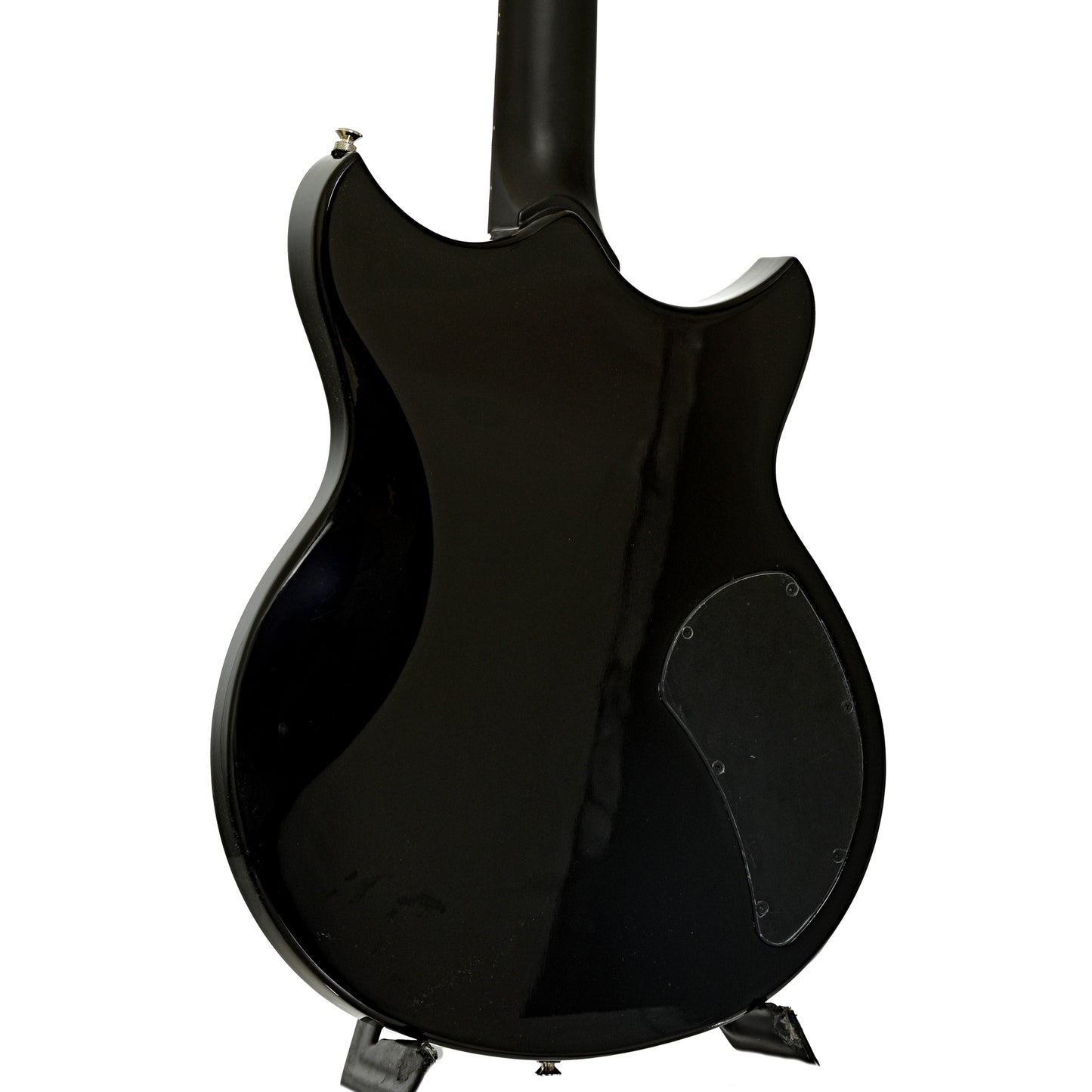 Back and side of Yamaha RSE20L Revstar Element Left Handed Electric Guitar, Black