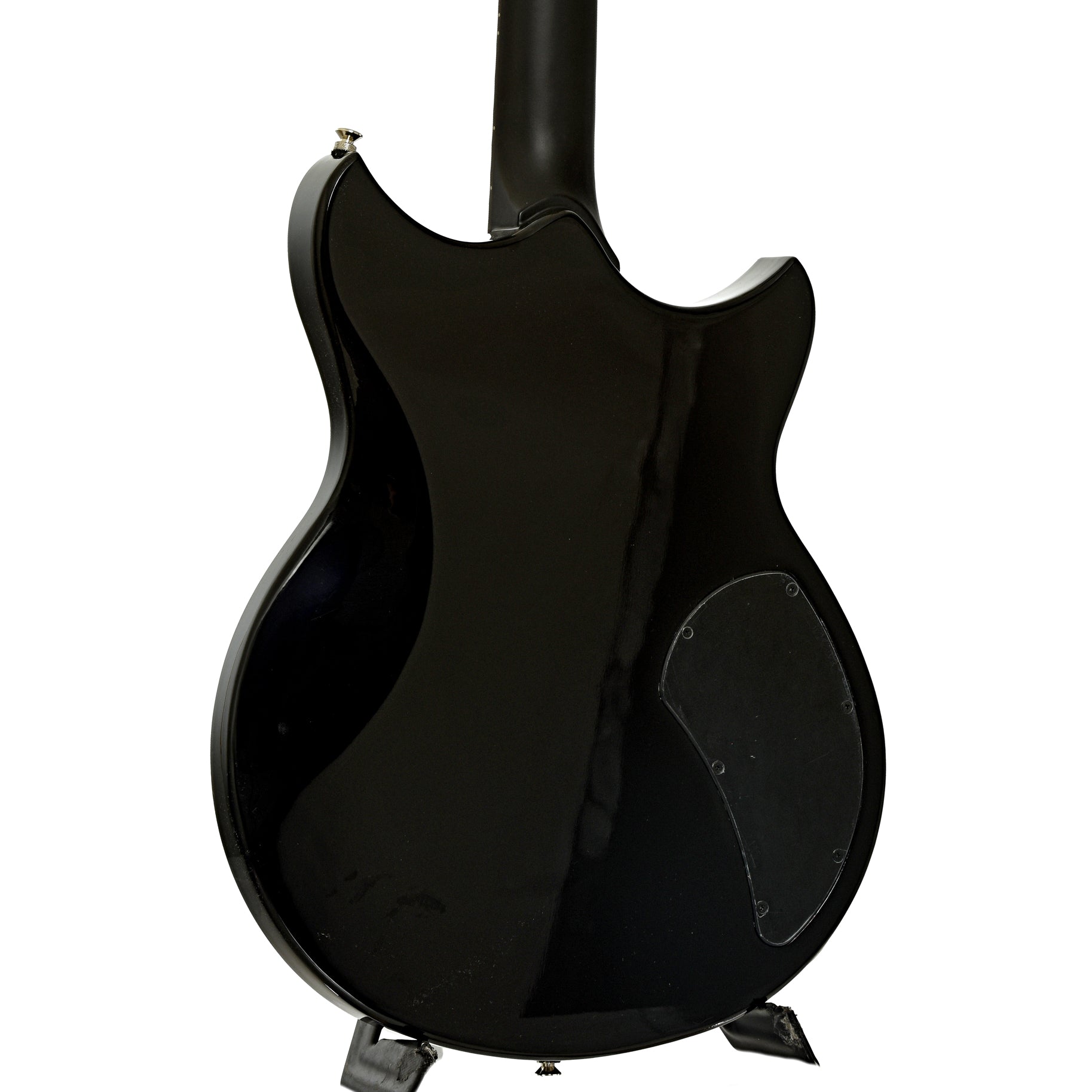 Back and side of Yamaha RSE20L Revstar Element Left Handed Electric Guitar, Black