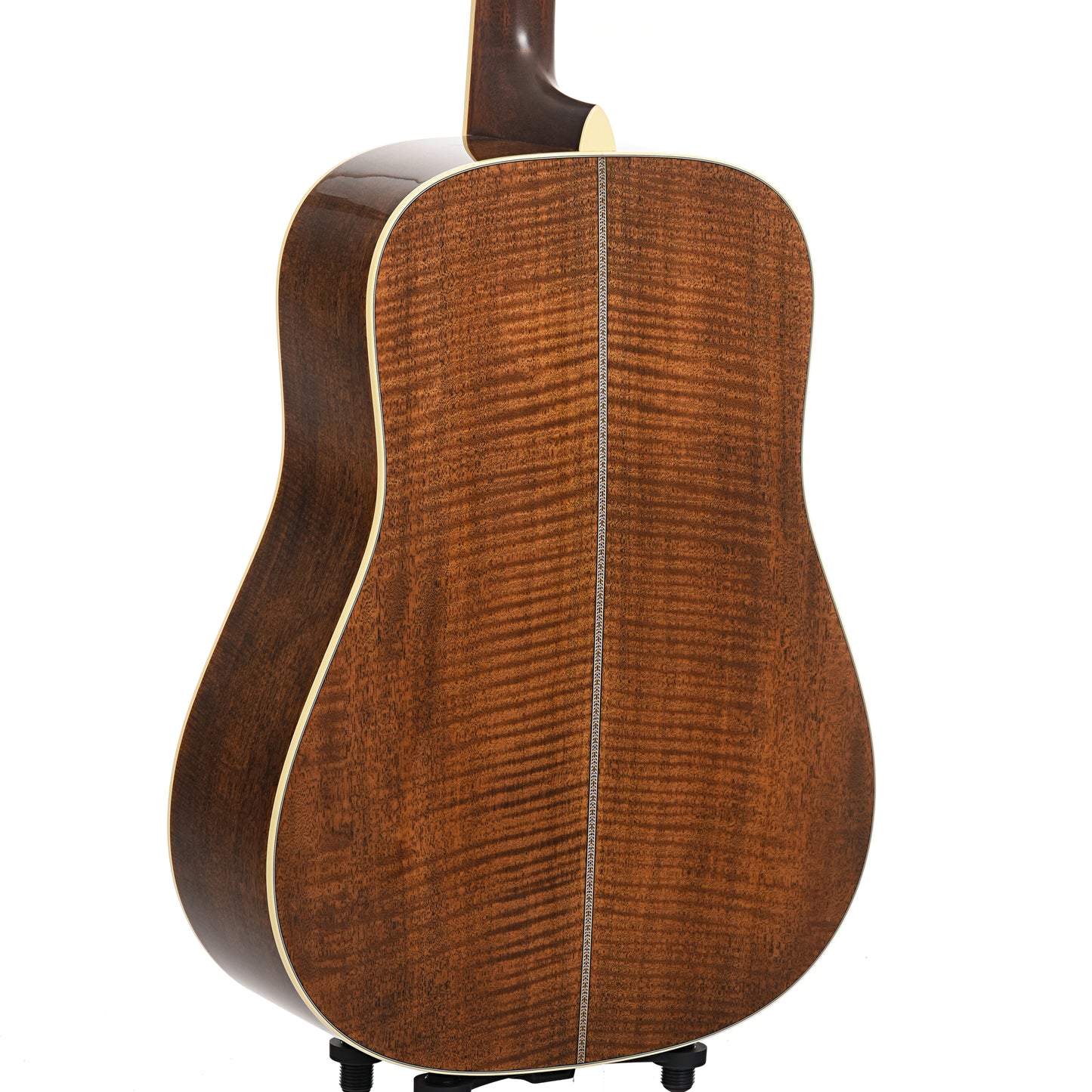 Back and side of Martin Custom 41-Style Dreadnought Guitar & Case, Flame Mahogany & Adirondack Spruce