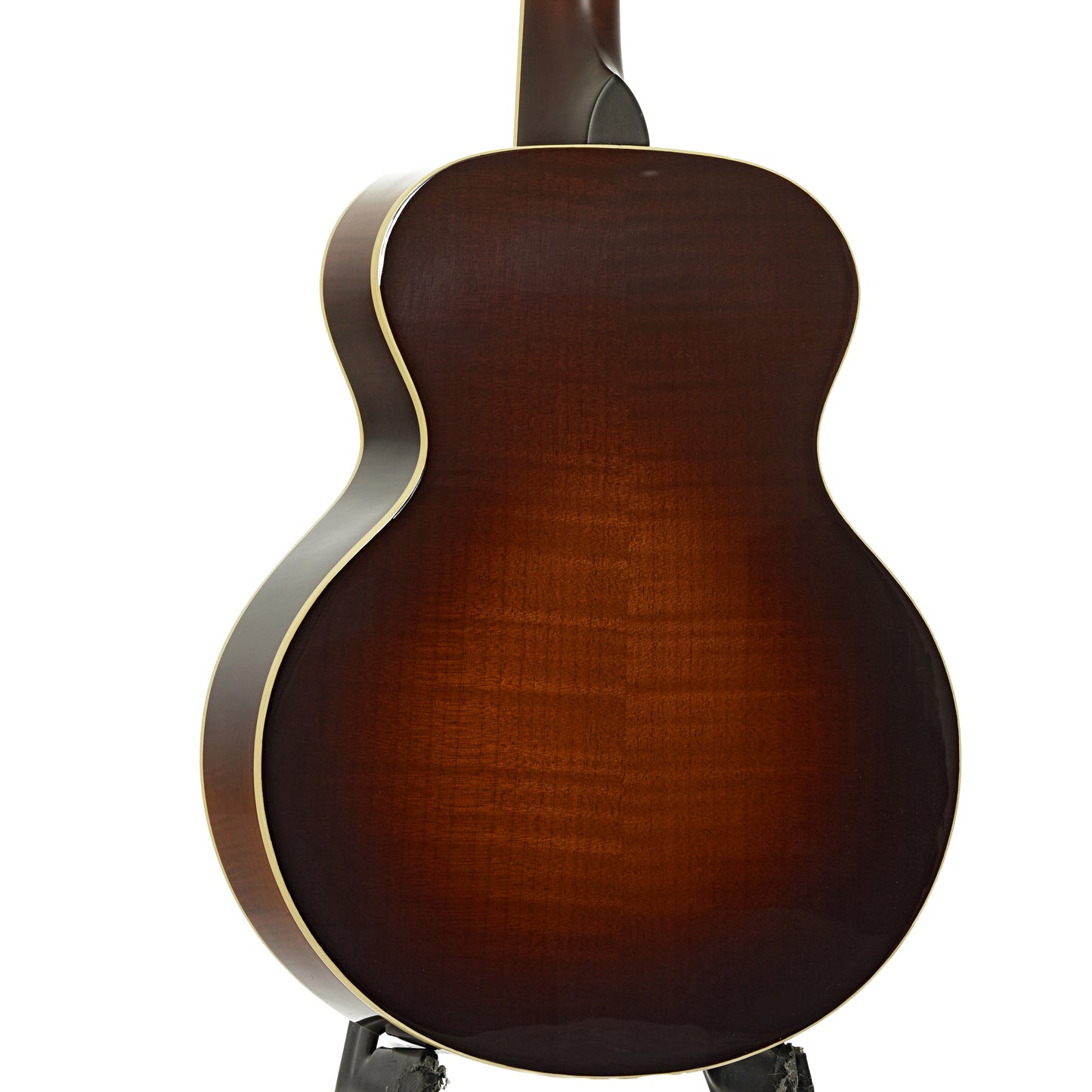 Back and side of KR Strings Mandolindo Custom Deluxe Curly Maple 