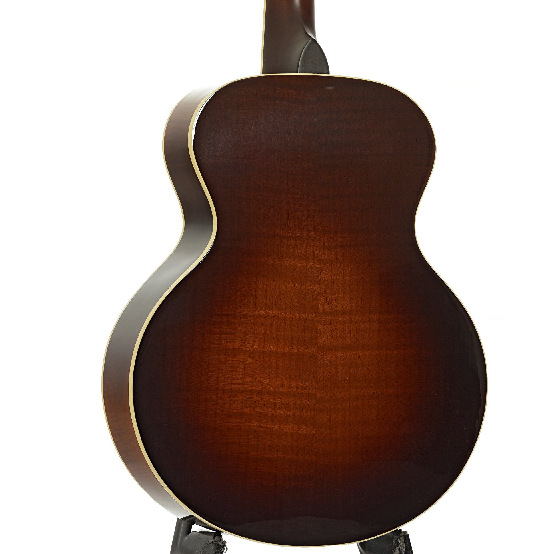 Back and side of KR Strings Mandolindo Custom Deluxe Curly Maple 