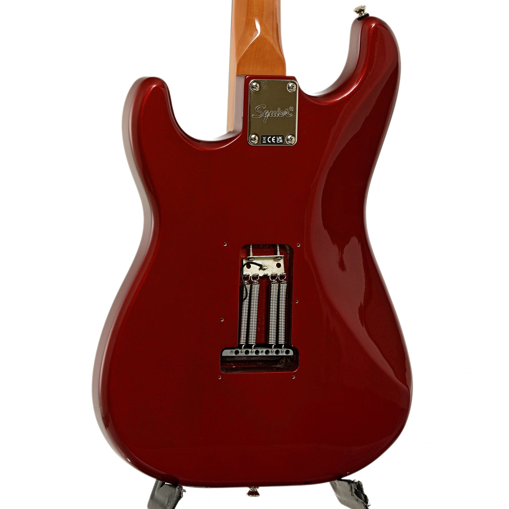 Back and side of Squier Classic Vibe 60s Stratocaster Electric Guitar 