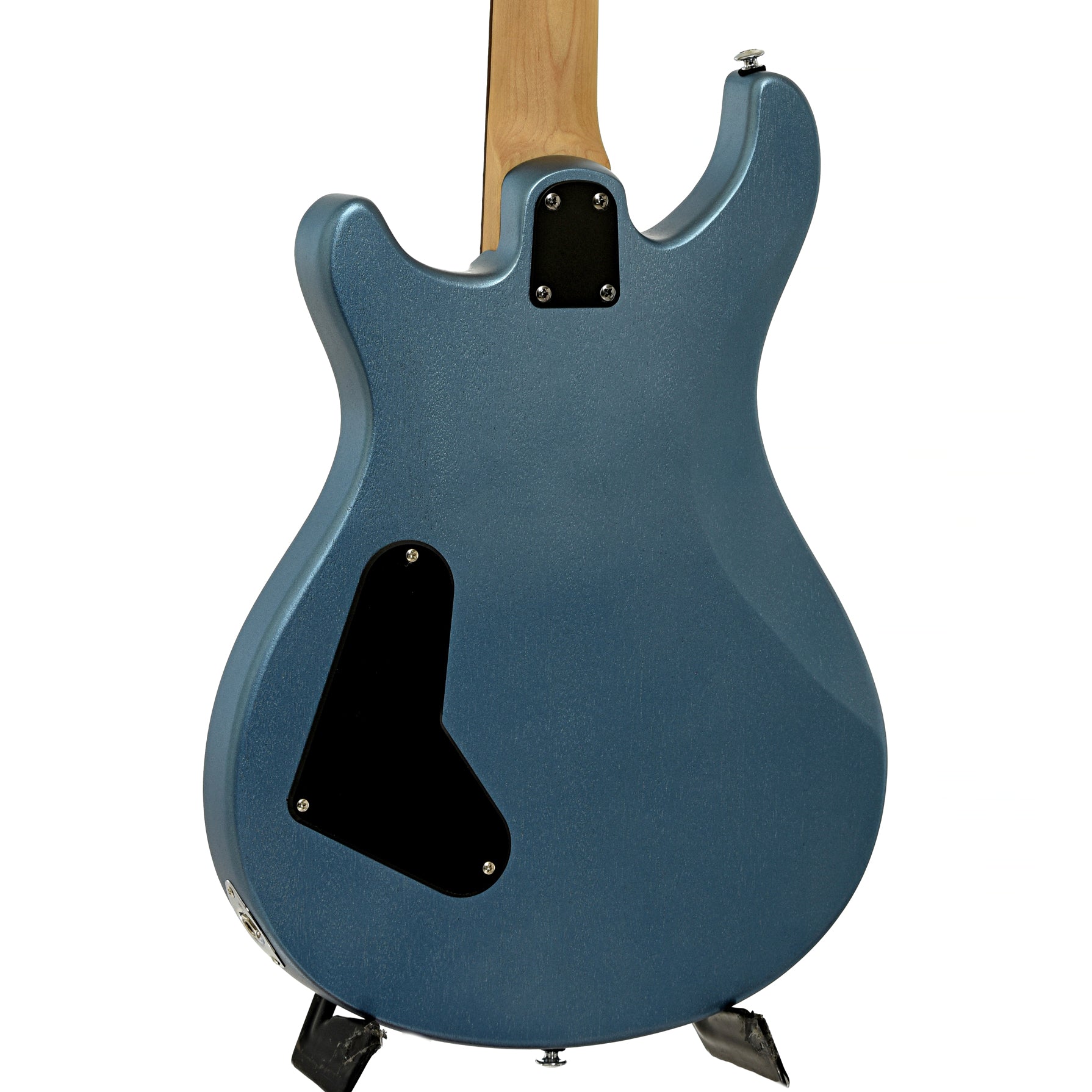 Back and side of PRS SE CE 24 Standard Satin Stoptail Ice Blue Metallic Electric Guitar