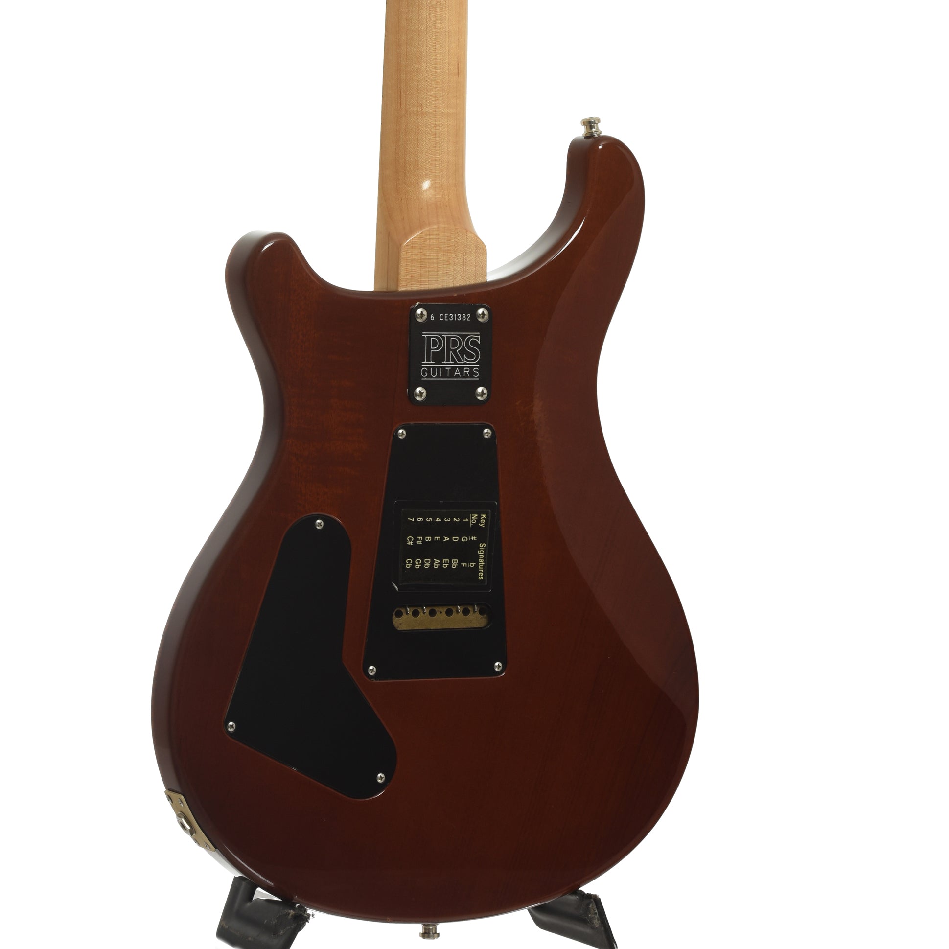 Back and side of PRS Johnny Hiland Signature Electric Guitar