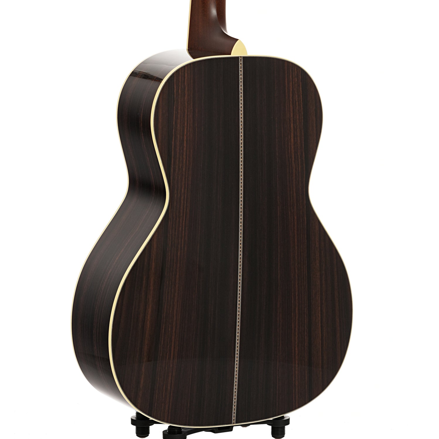Back and side of Santa Cruz Custom H Model Acoustic