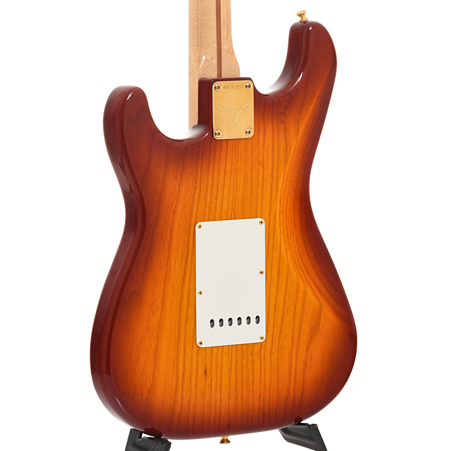Back and side of Fender Custom Shop 1954 FMT Stratocaster