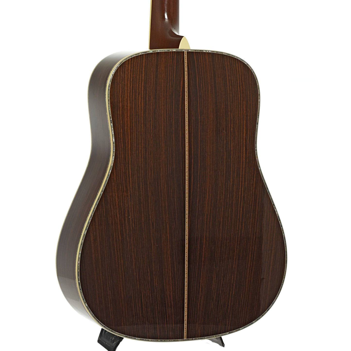 Back and side of Martin Custom Dreadnought Acoustic Guitar  