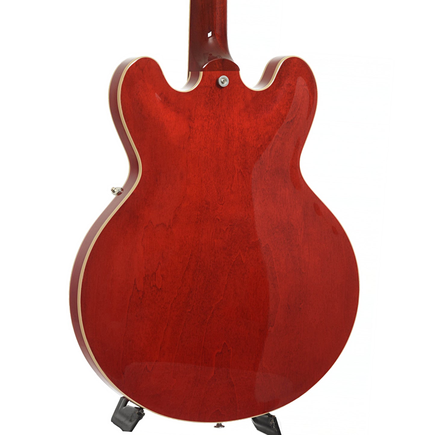 Back and side of Gibson ES-335 Dot 60s Cherry Semi-Hollowbody Electric Guitar