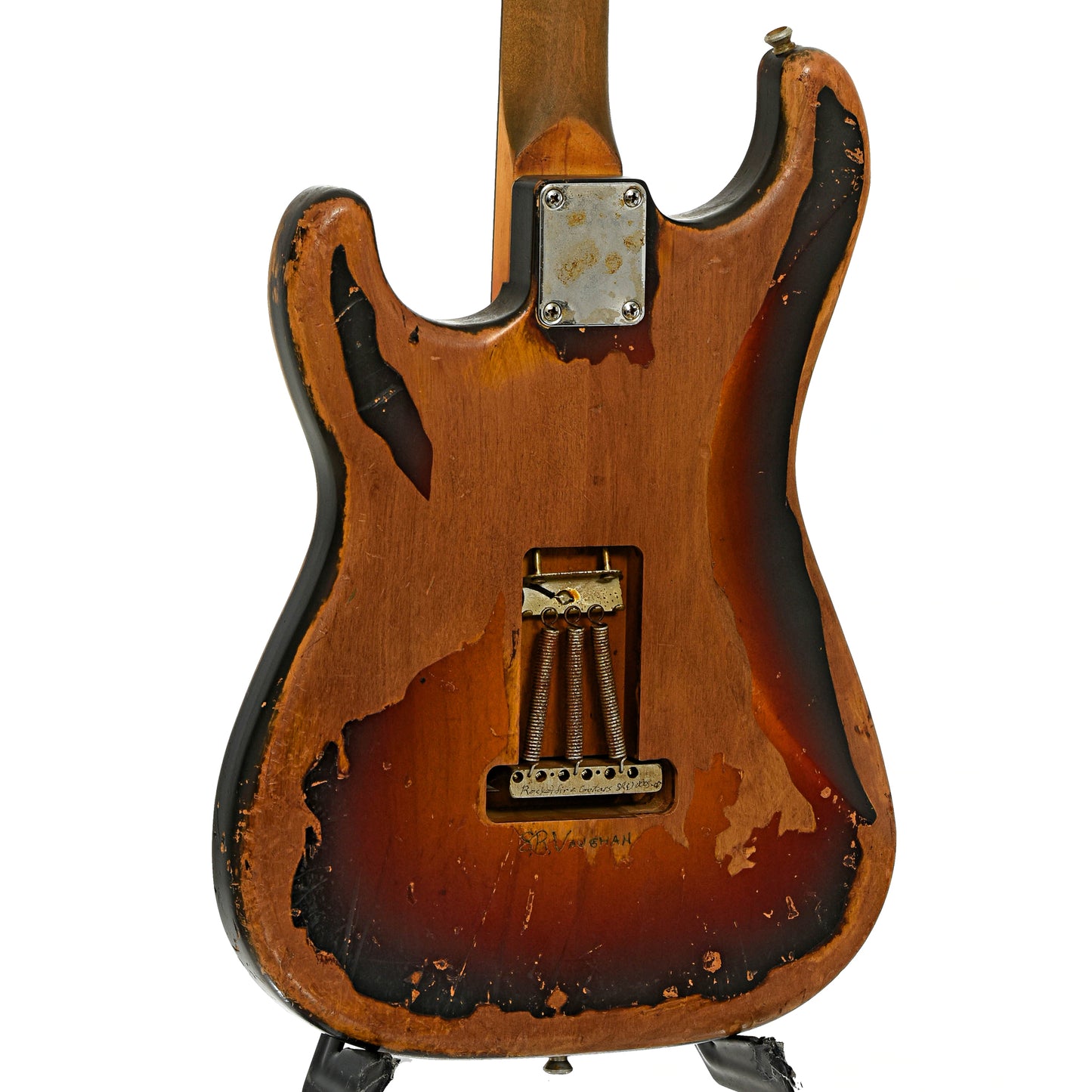 Back and side of Rocketfire SRV #1 Electric Guitar