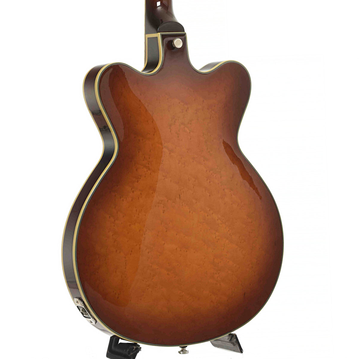 Back and side of Fullerton Series Hollowbody Electric Guitar