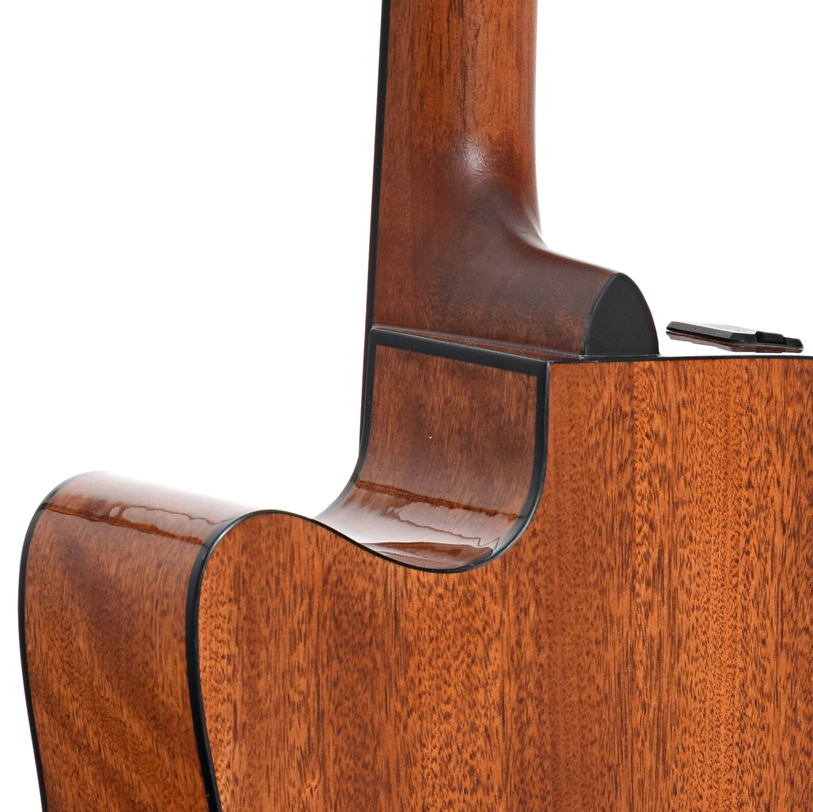 Heel of Yamaha FGX800C Acoustic Guitar
