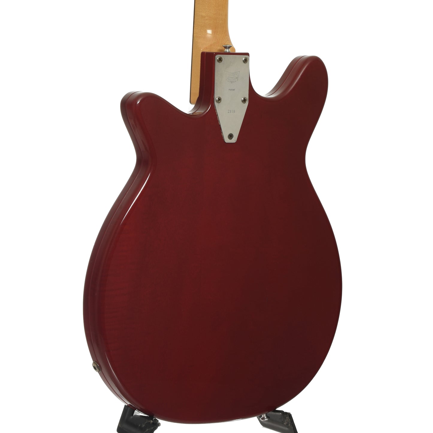 back and side of Microfrets Stage II Electric Guitar 
