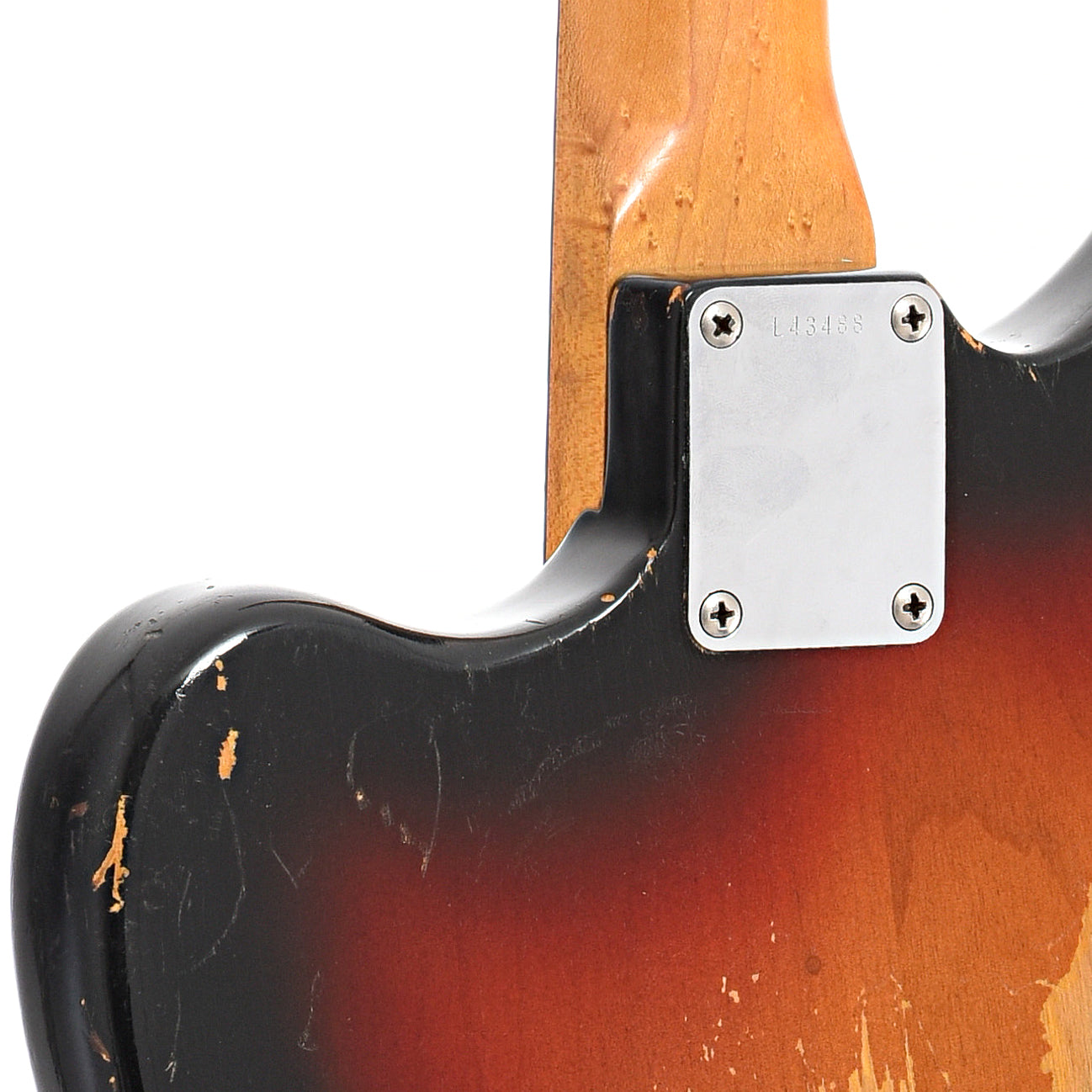 Neck joint of Fender Jaguar