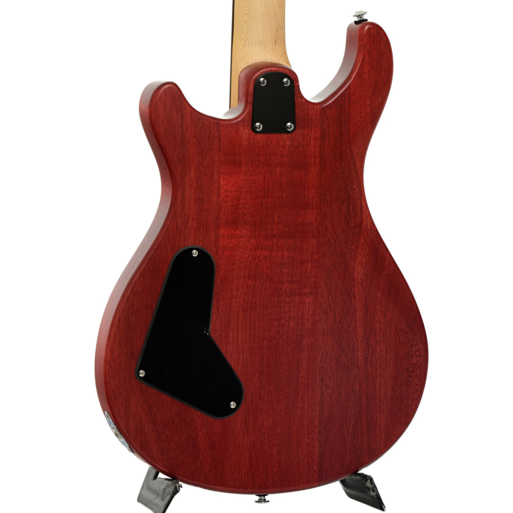 Back and side of PRS SE CE 24 Standard Satin Stoptail Vintage Cherry Electric Guitar