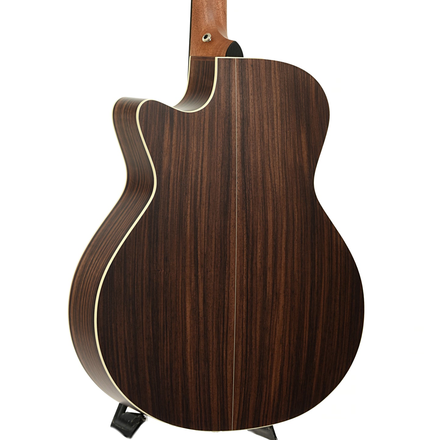 Back and side of Furch Spectra Plus Gc-ER a Maranello Red Acoustic Guitar