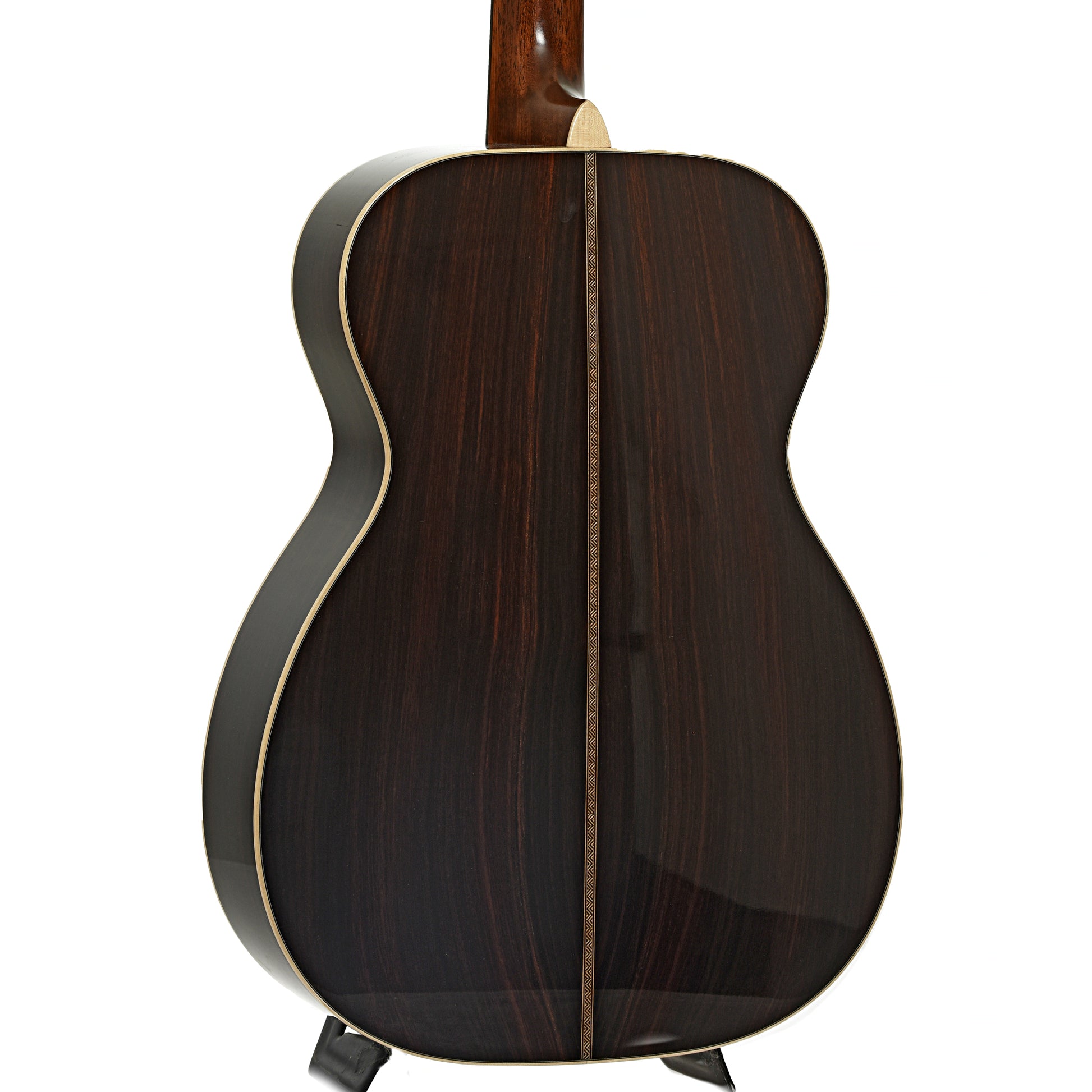 Full back and side of Martin 00-28 Modern Deluxe Acoustic Guitar