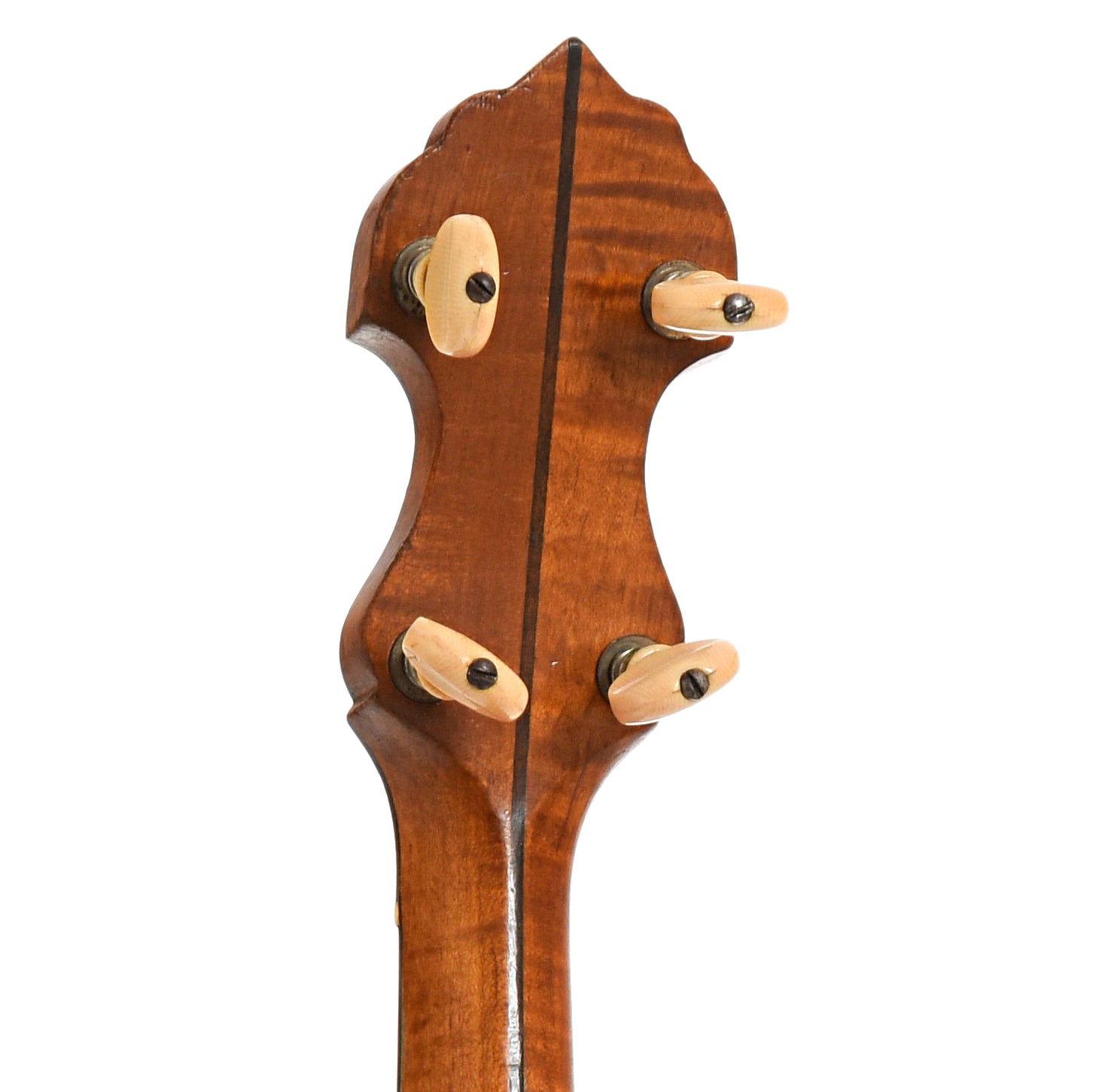 Back headstock of Vega Style M Tubaphone Tenor banjo