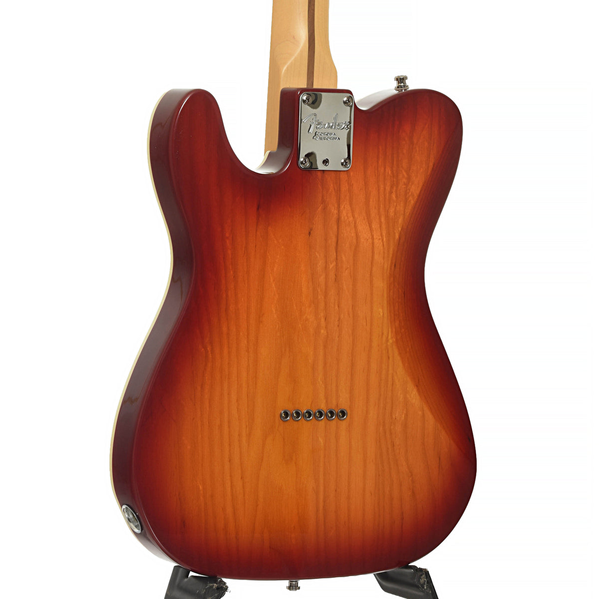 Back and side of Fender American Deluxe Telecaster Electric Guitar