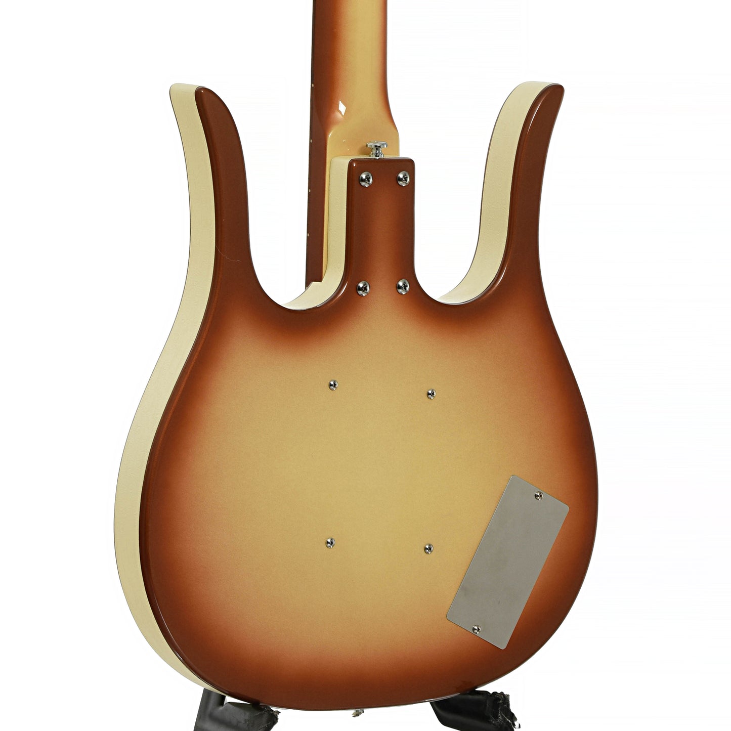 Back and side of Danelectro Longhorn 6-String Electric Bass LH