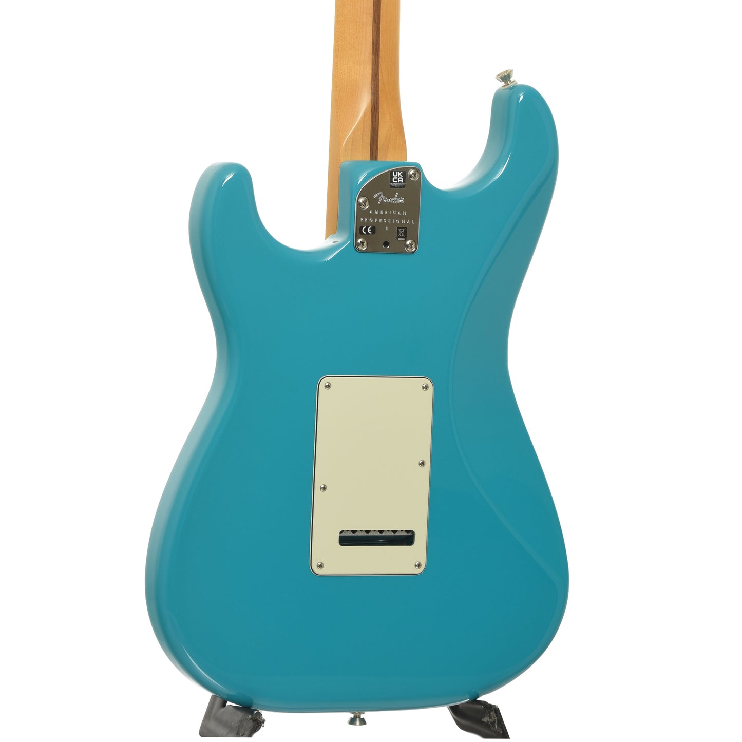 Back and side of Fender American Professional II Stratocaster Electric Guitar