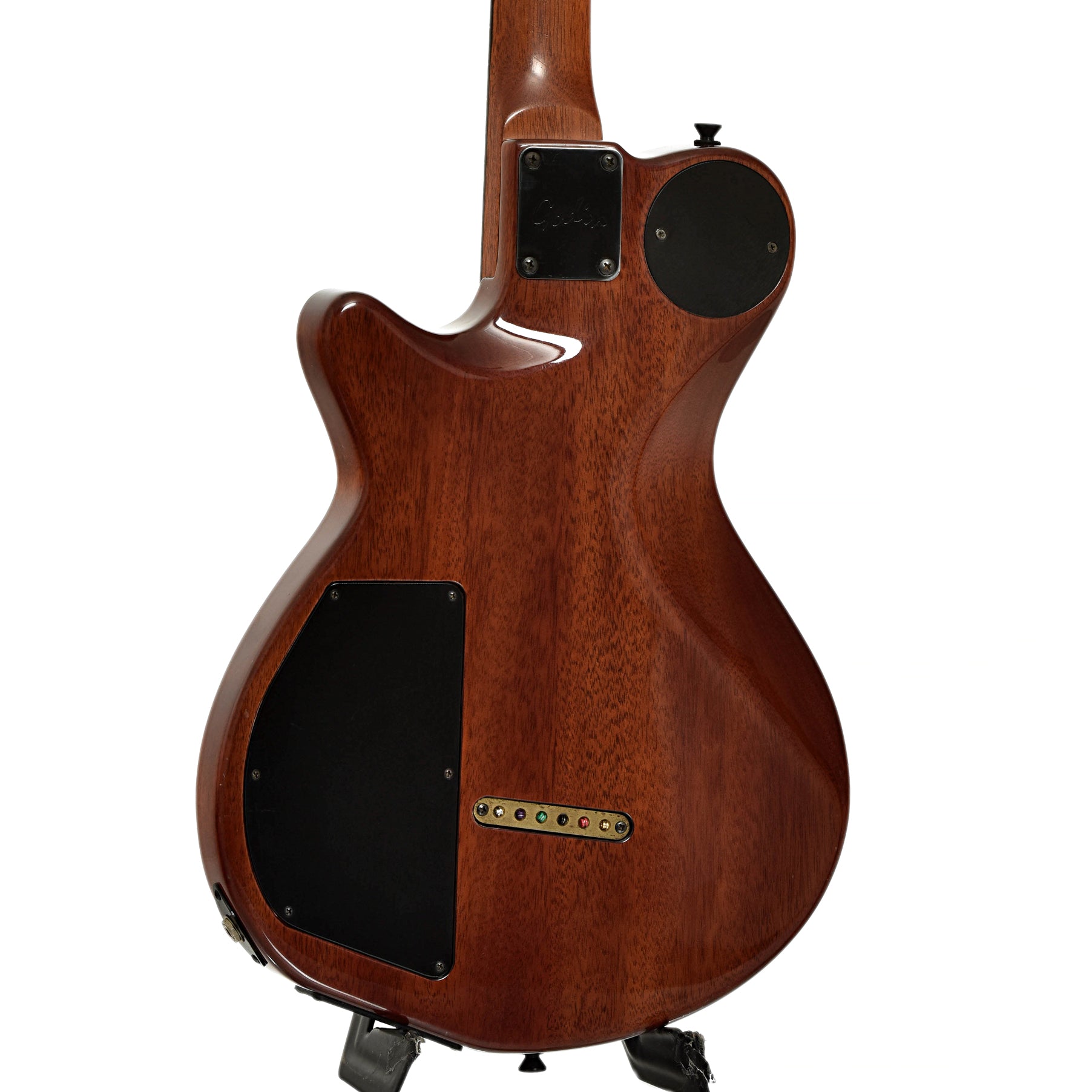 Back and side of Godin LGX-SA with Synth Access Electric Guitar 