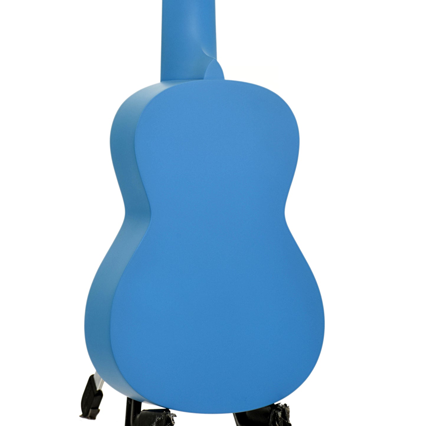 Back and side of Ohana SK-10 Soprano Ukulele, Blue