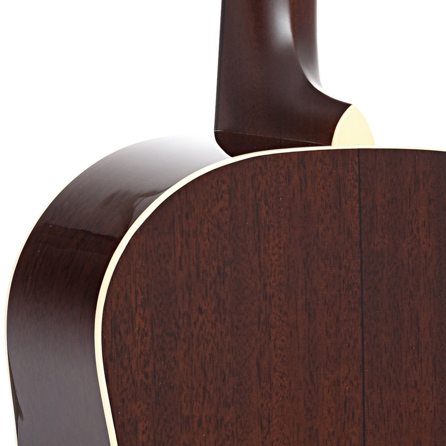Heel of Santa Cruz Custom Vintage Jumbo Acoustic Guitar