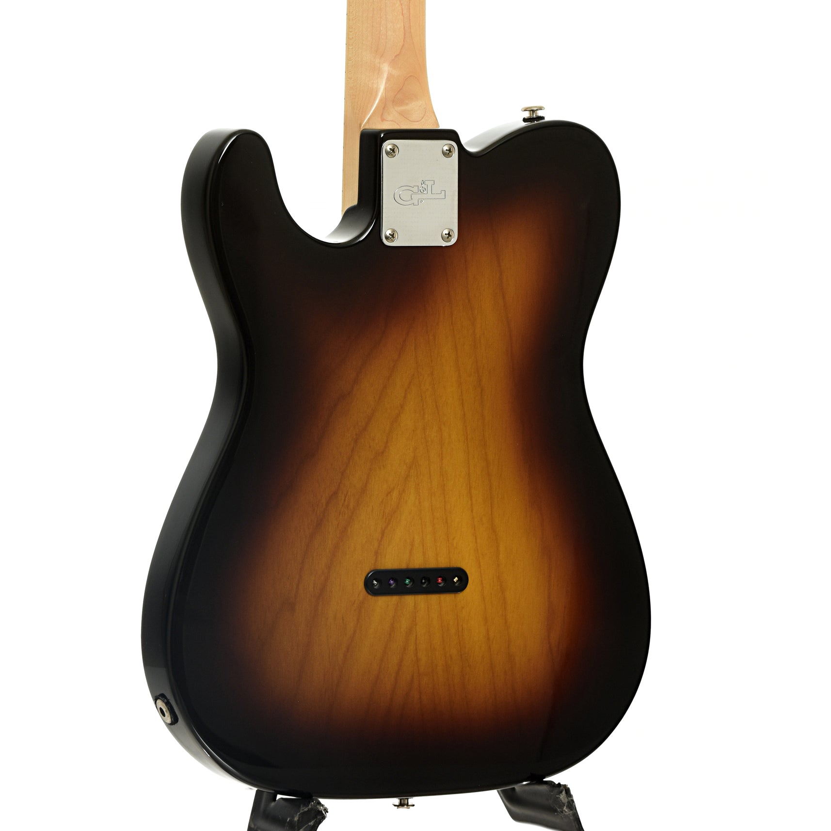 Back and side of G&L ASAT Classic Thinline Electric Guitar