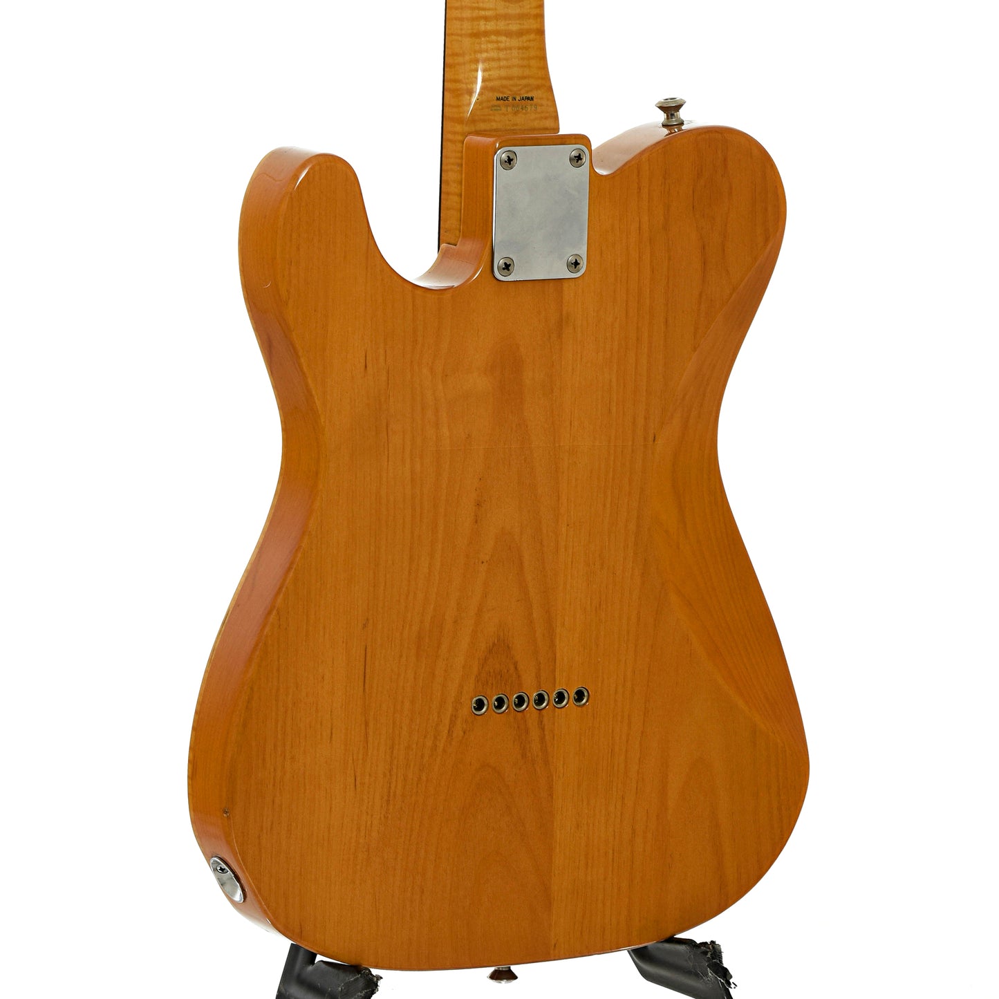Back and side of Fender Telecaster Deluxe Fotoflame Electric Guitar