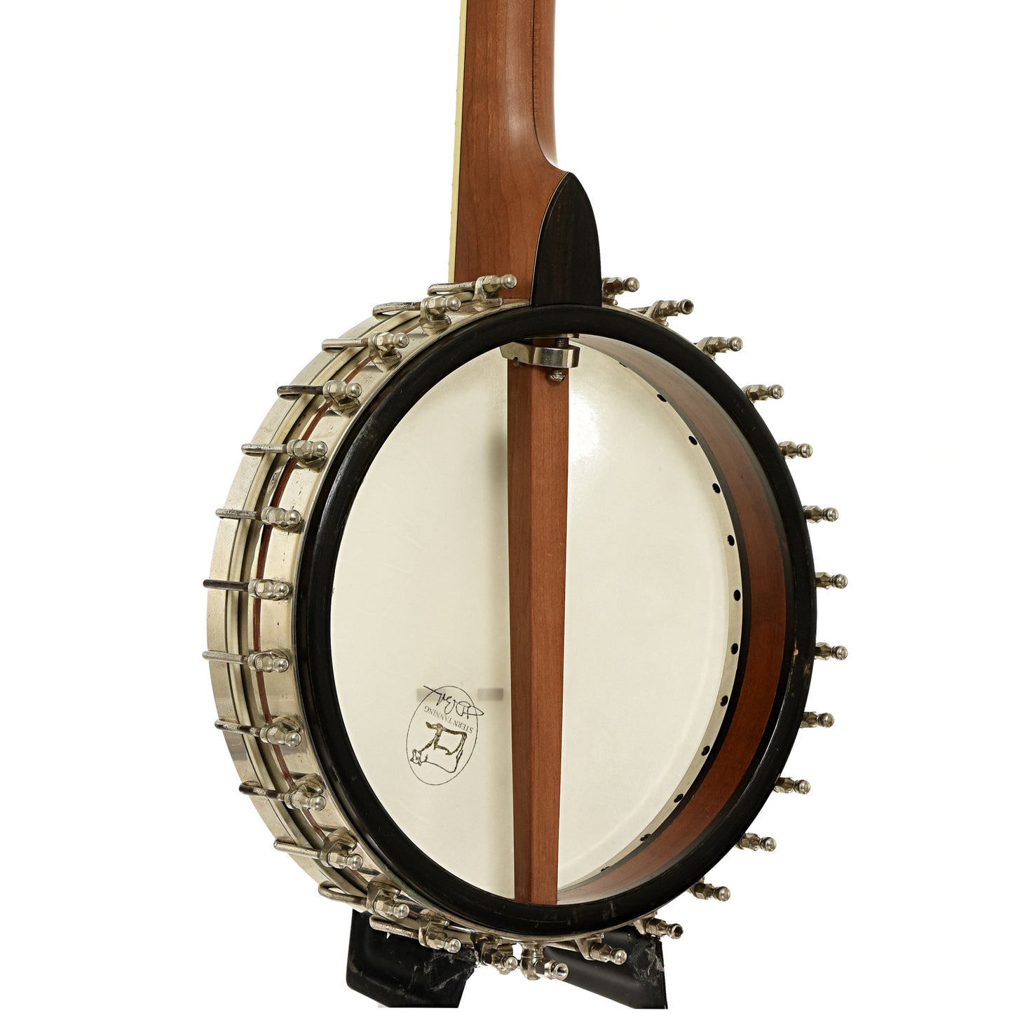 Back and side of R.M. Anderson Vega Tubaphone Conversion Banjo