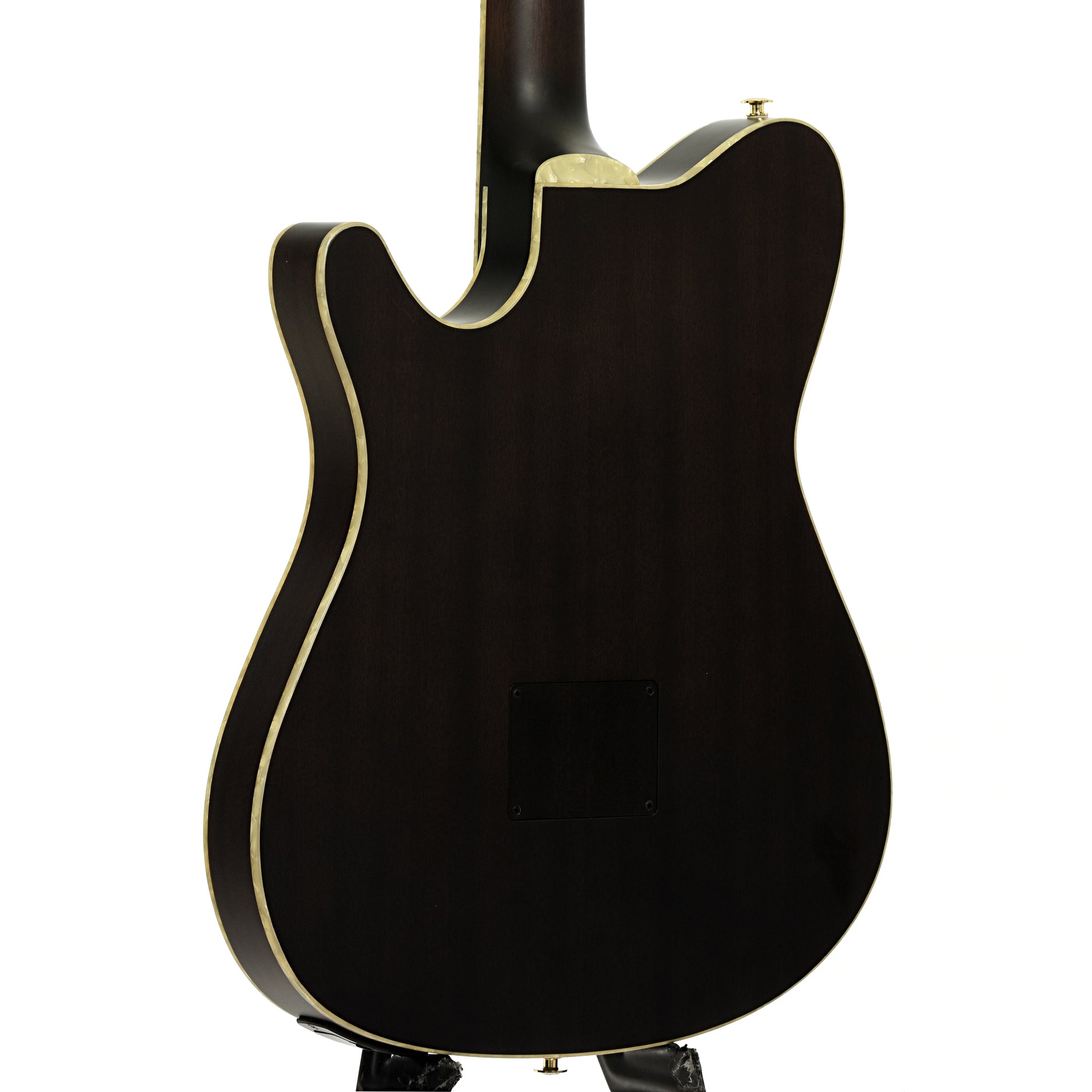 Back and side of Ibanez TOD10N Tim Henson Signature Nylon String Acoustic-Electric Guitar