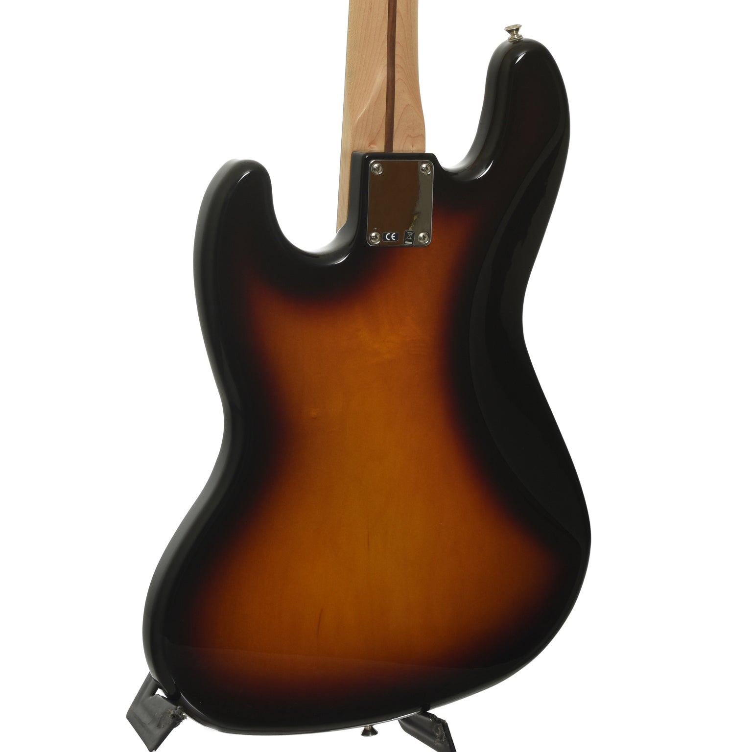 Back and side of Fender Standard Jazz Electric Bass