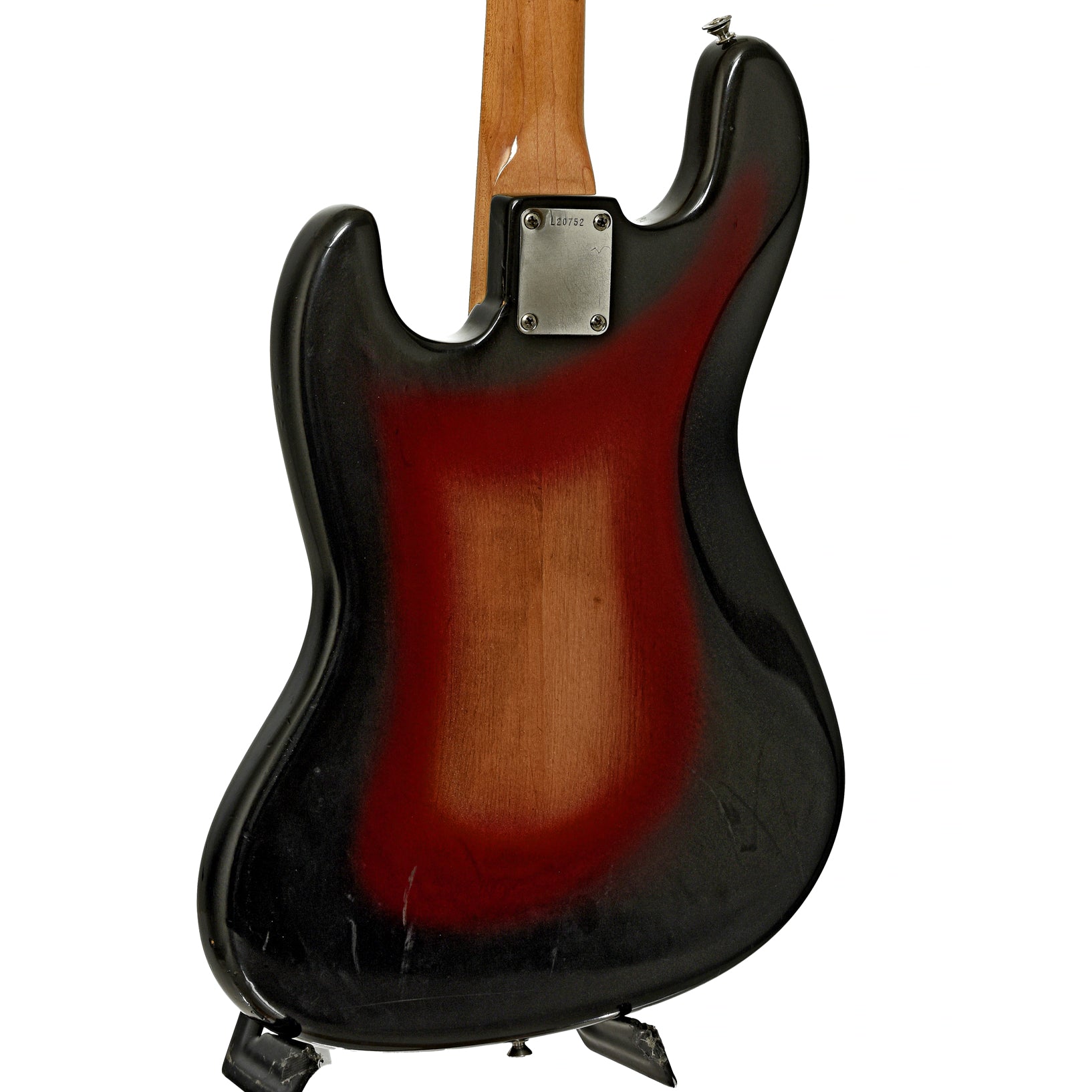 Back and side of Fender Jazz Electric Bass 