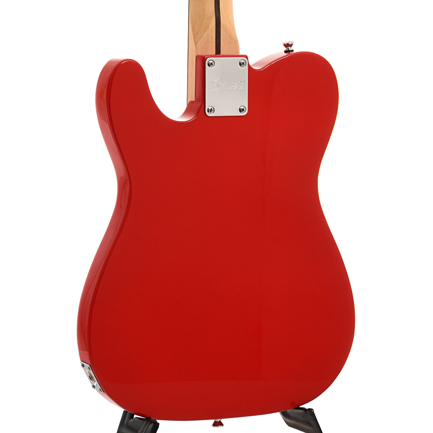 Back and side of Squier Sonic Telecaster, Torino Red