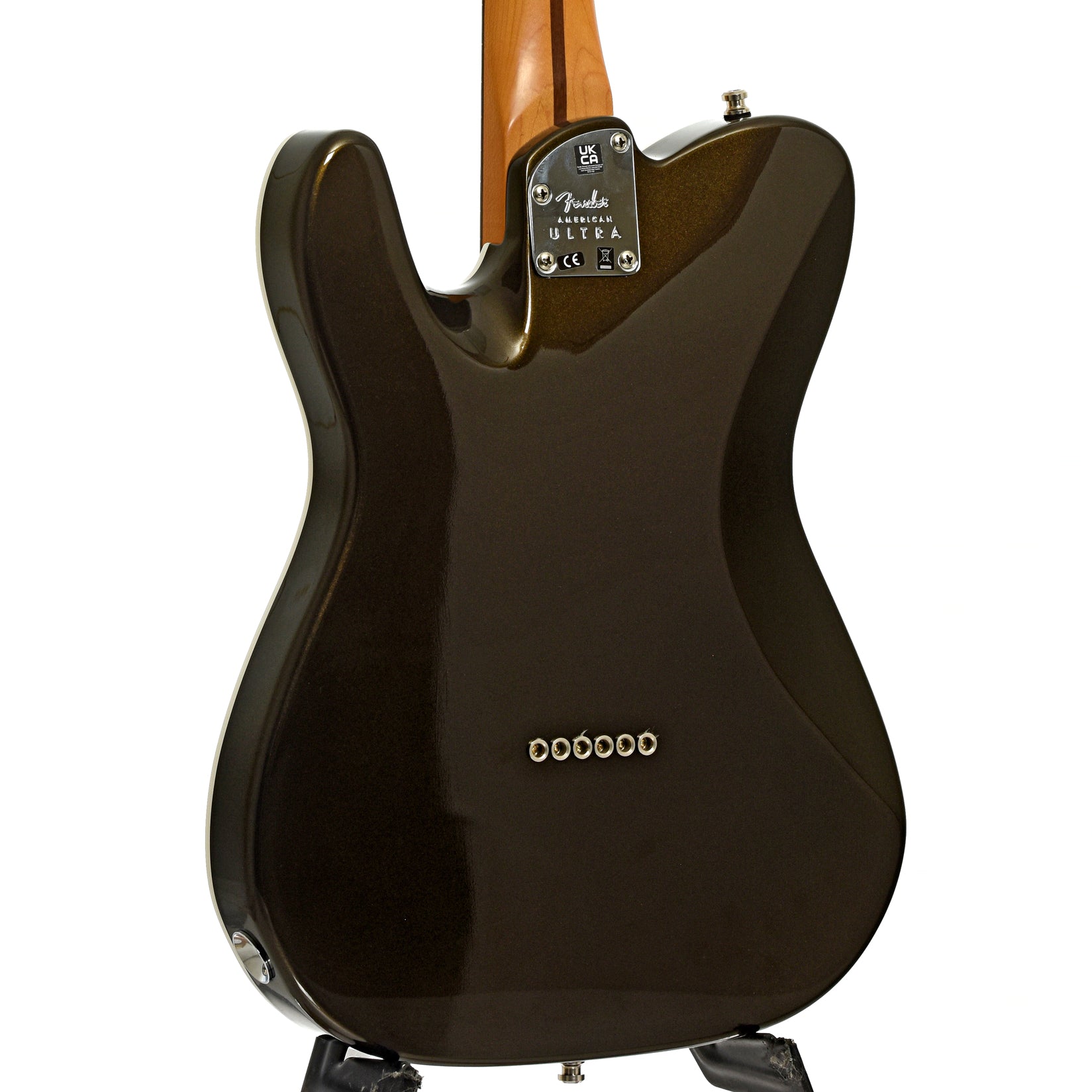 Back and side of Fender American Ultra Telecaster-TXT Electric Guitar