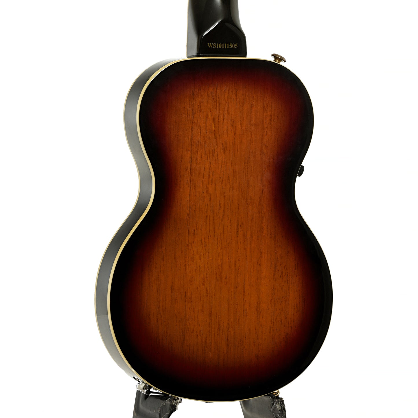 Back and side of G# OF-1 Travel Electric Guitar