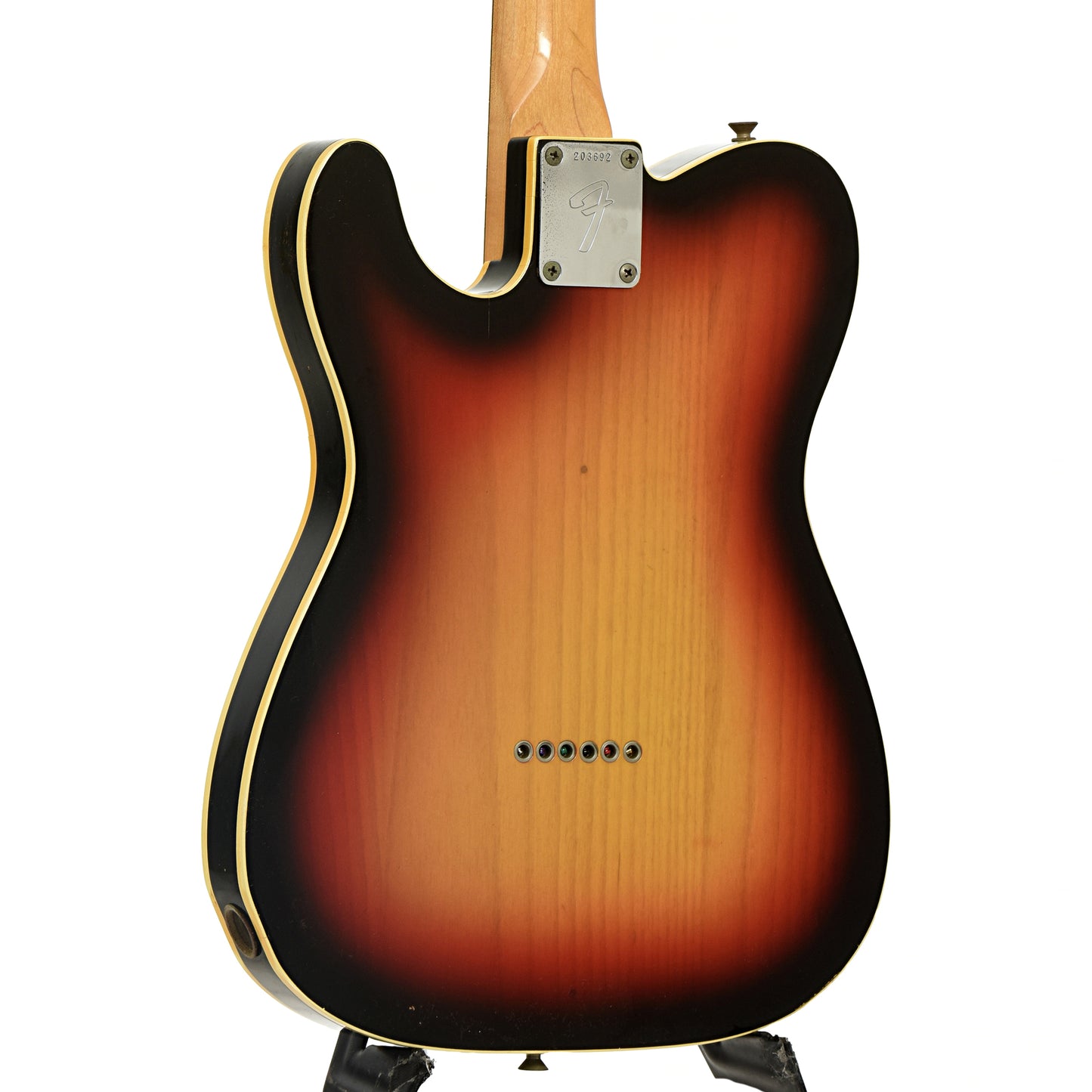 Back and side of Fender Telecaster Custom Electric Guitar