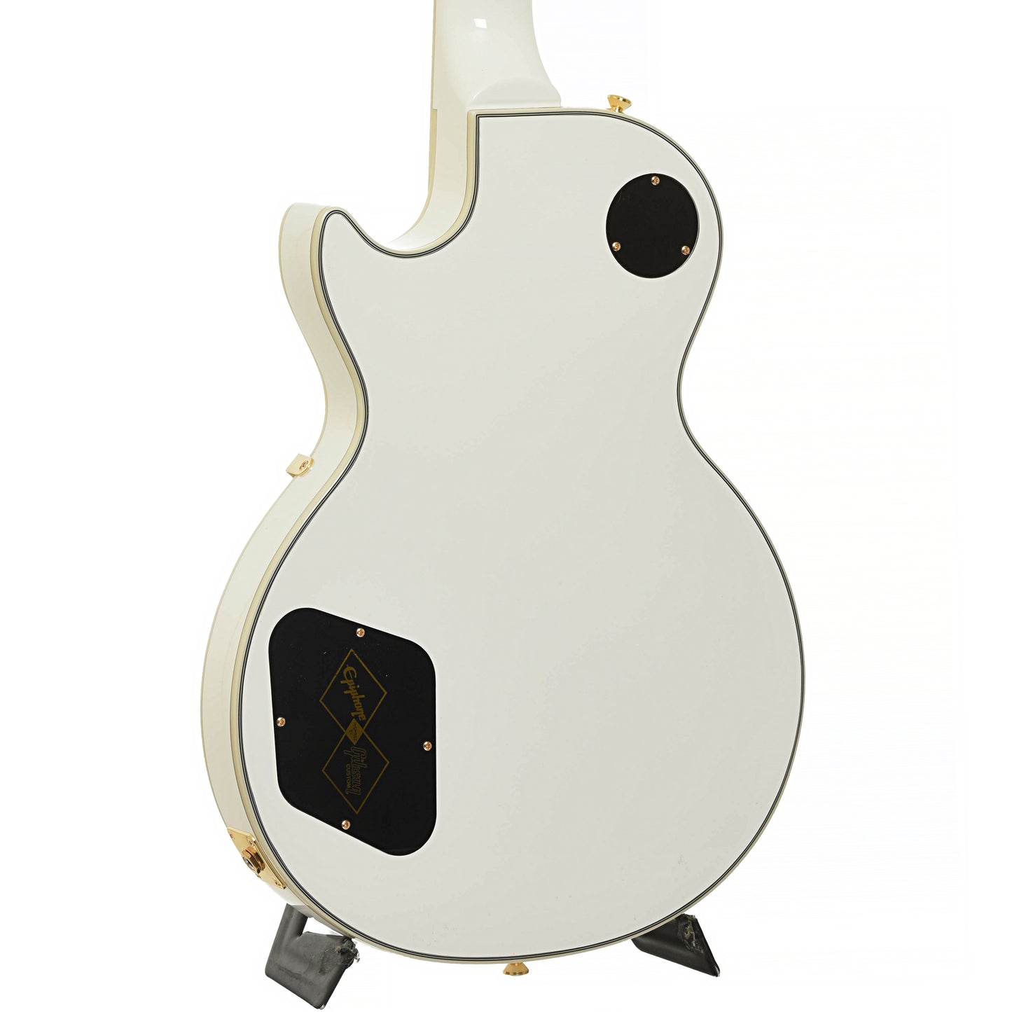 Back and side of Epiphone IGC Les Paul Custom Electric Guitar