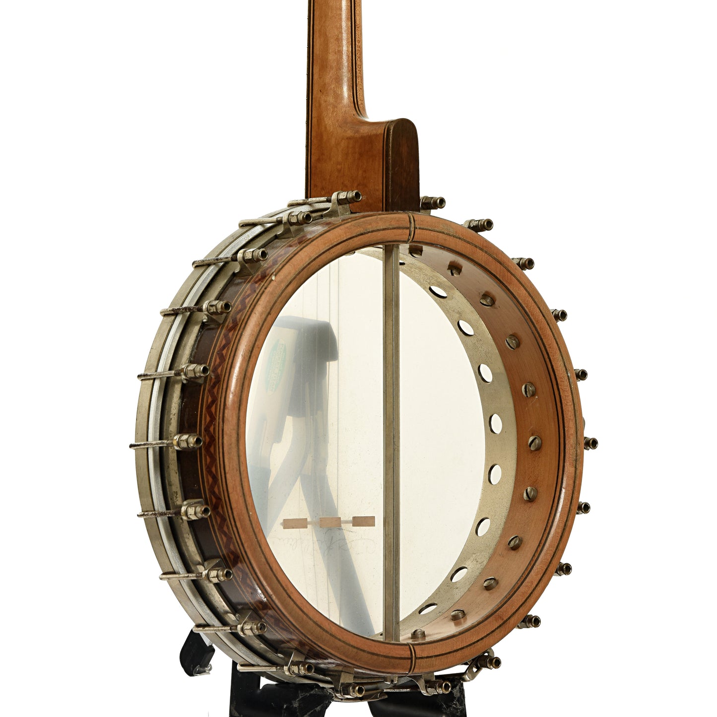 Back and side of S.S. Stewart Tenor Banjo