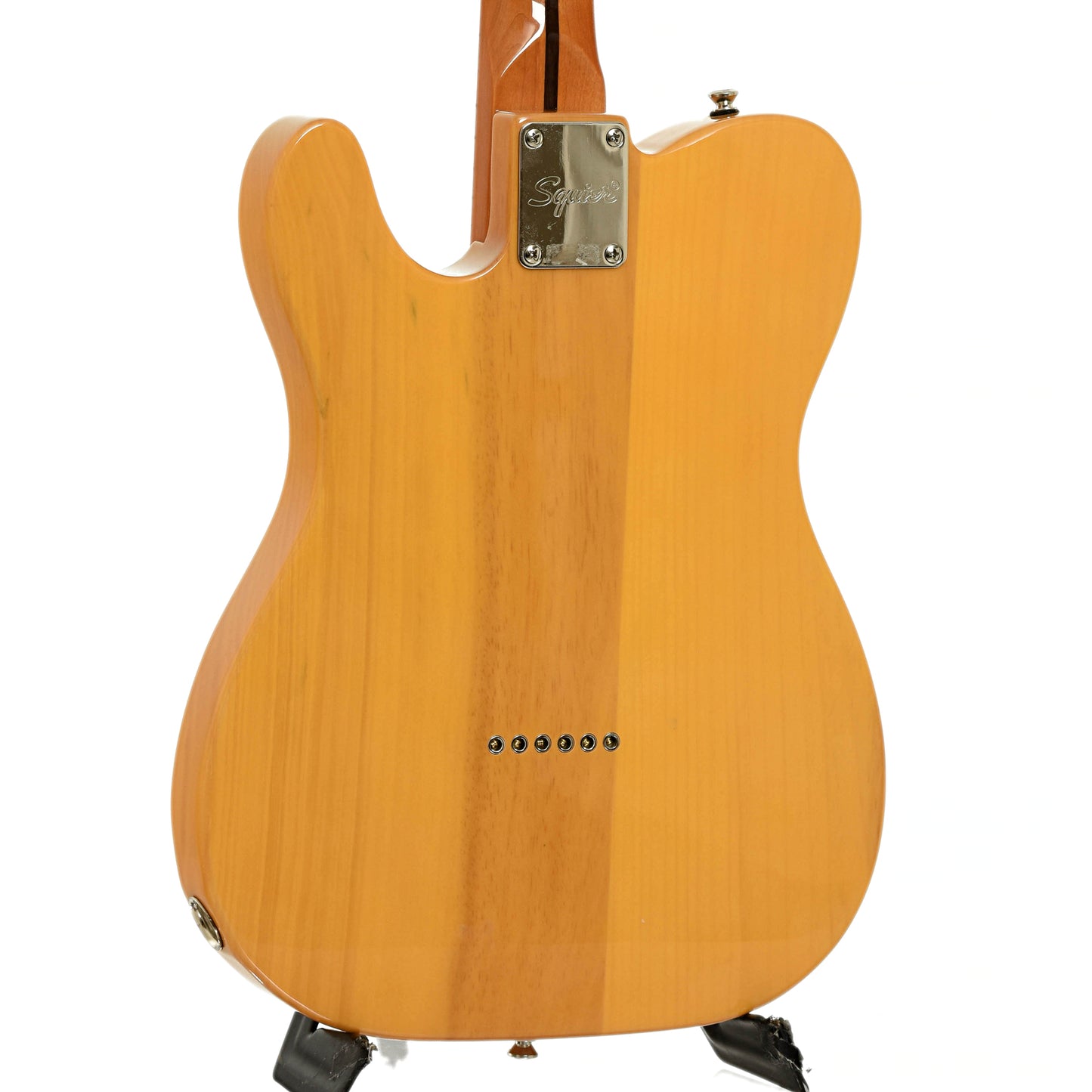 Back and side of Squier Classic Vibe 50 Telecaster Electric Guitar 