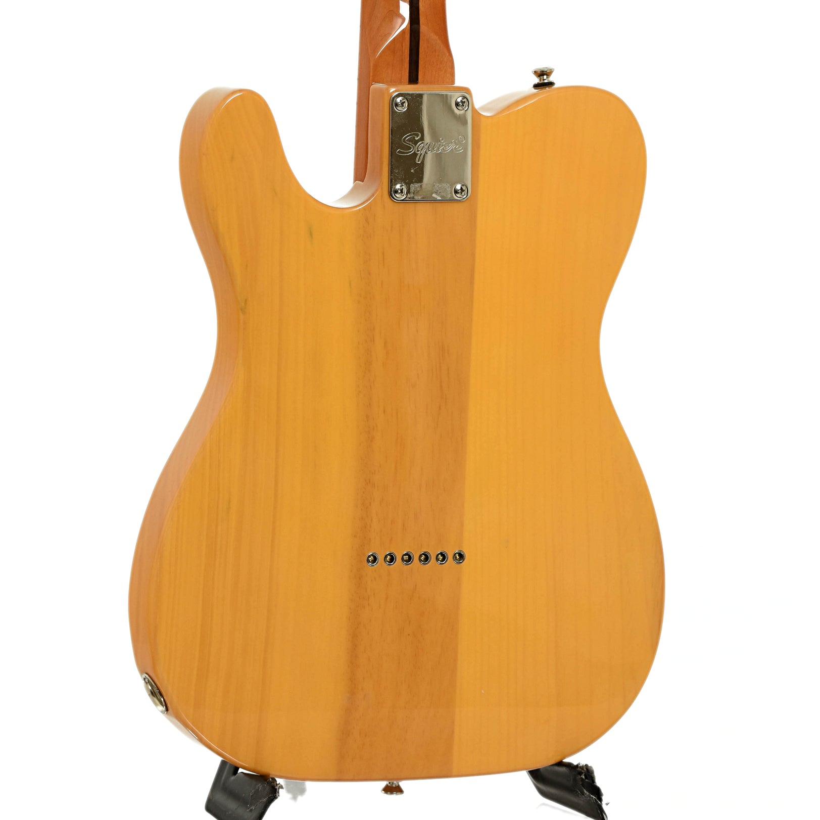 Back and side of Squier Classic Vibe 50 Telecaster Electric Guitar 