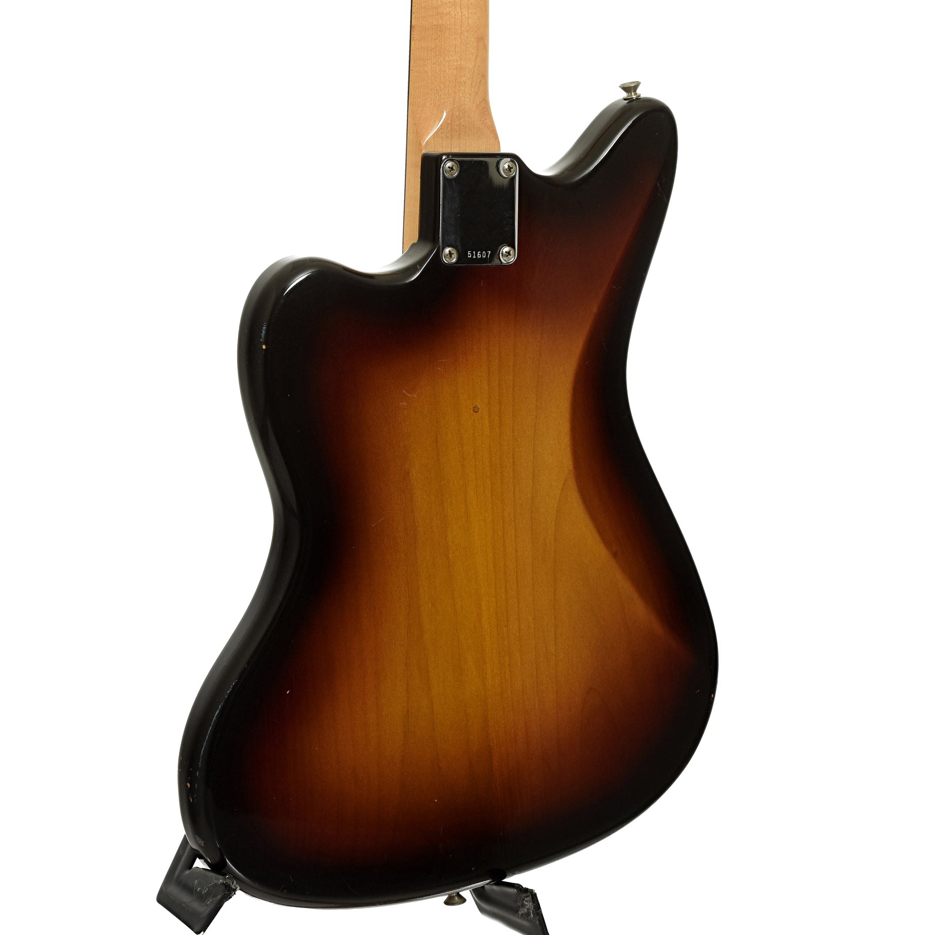 Back and side of Fender Jazzmaster Electric Guitar