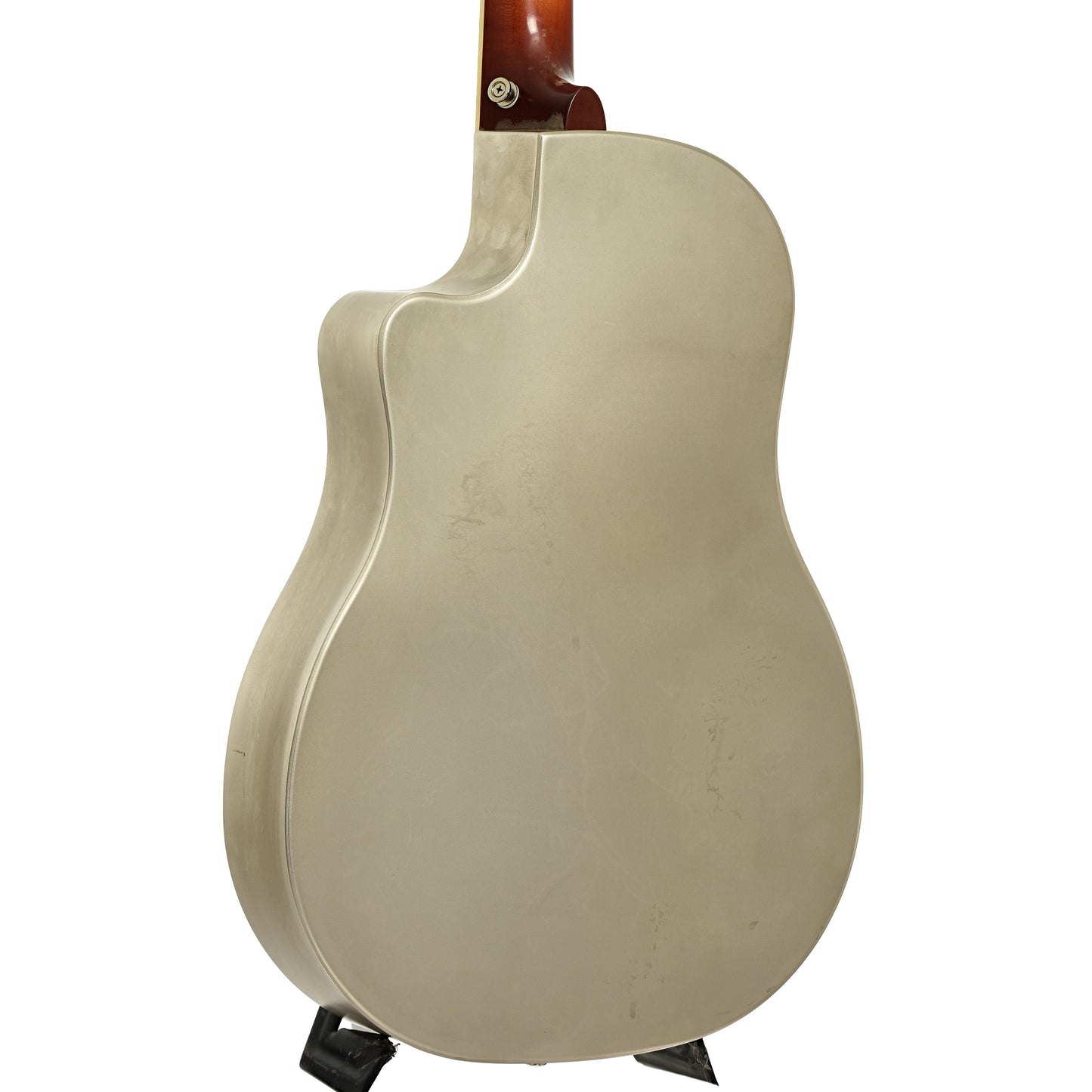 Back and side of National Vintage Steel Tricone Cutaway Resonator Guitar 