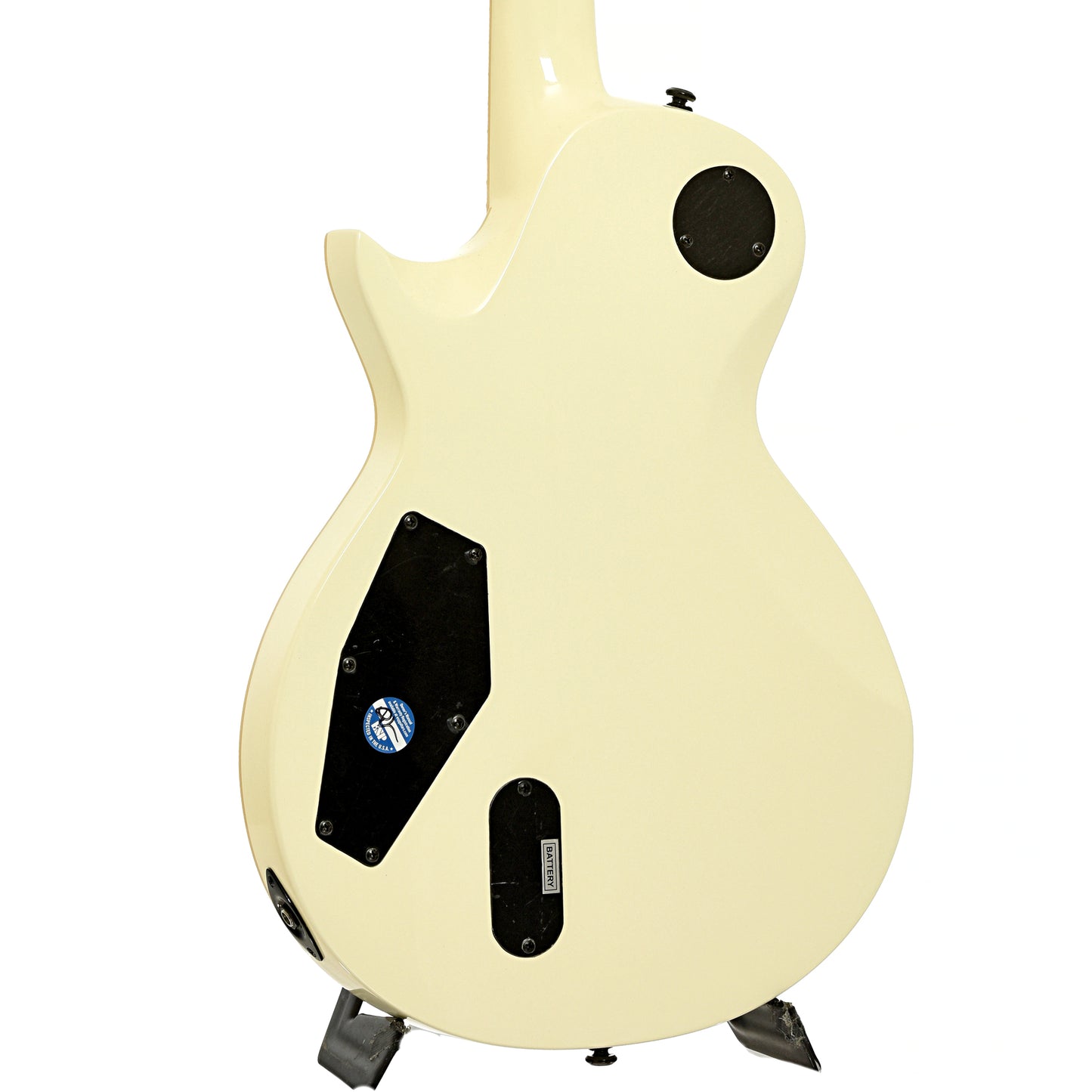 Back and side of ESP LTD EC-401 Electric Guitar, Olympic White