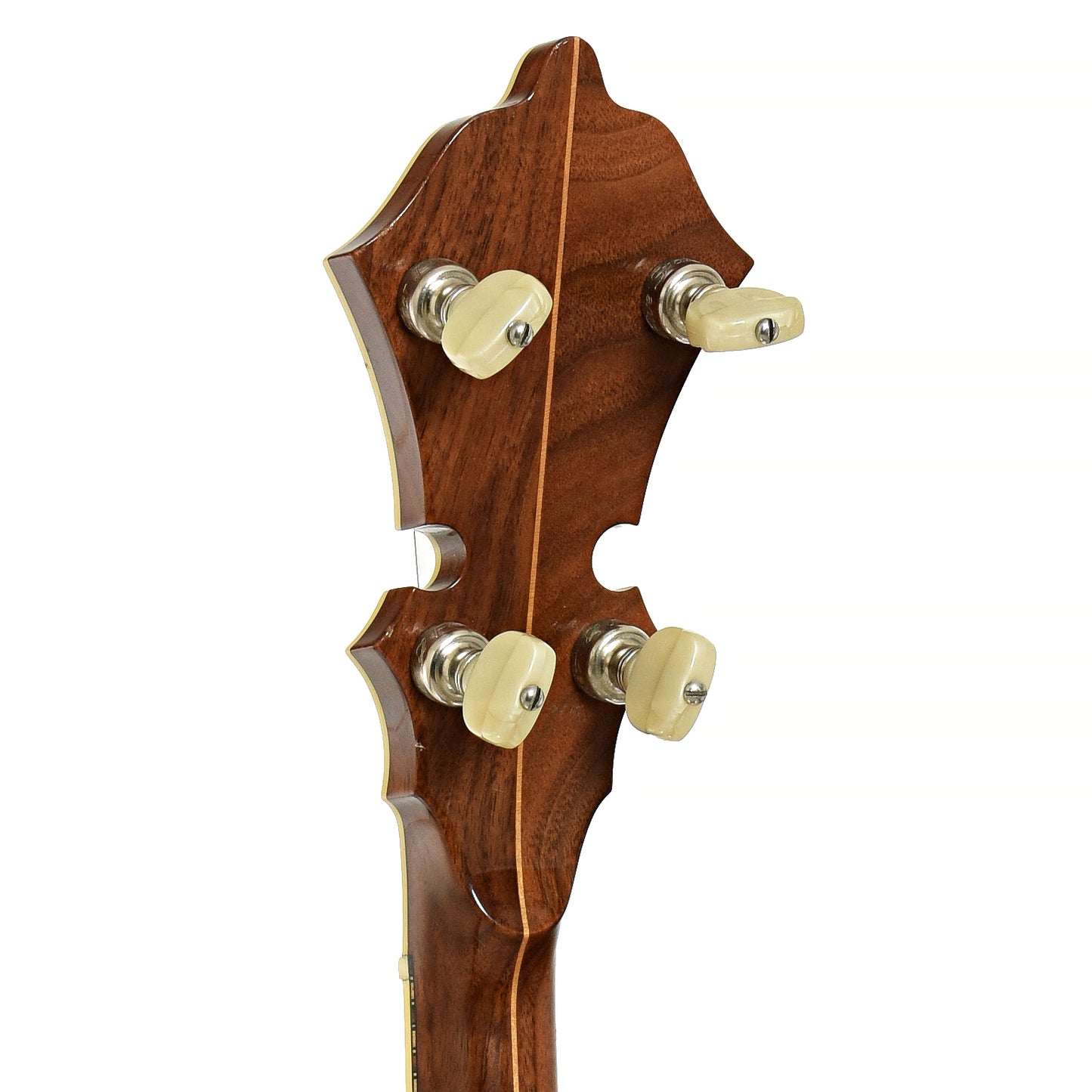 Tuners of Stelling Golden Cross Walnut Resonator Banjo