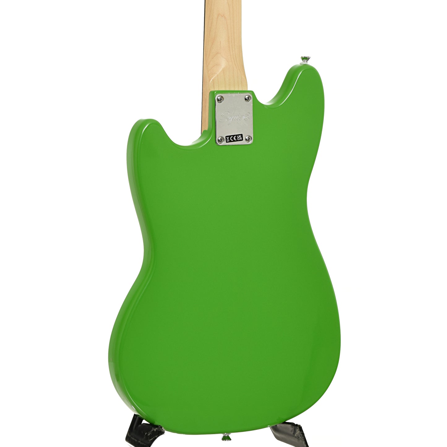 Back and side of Squier Sonic Mustang Electric Guitar