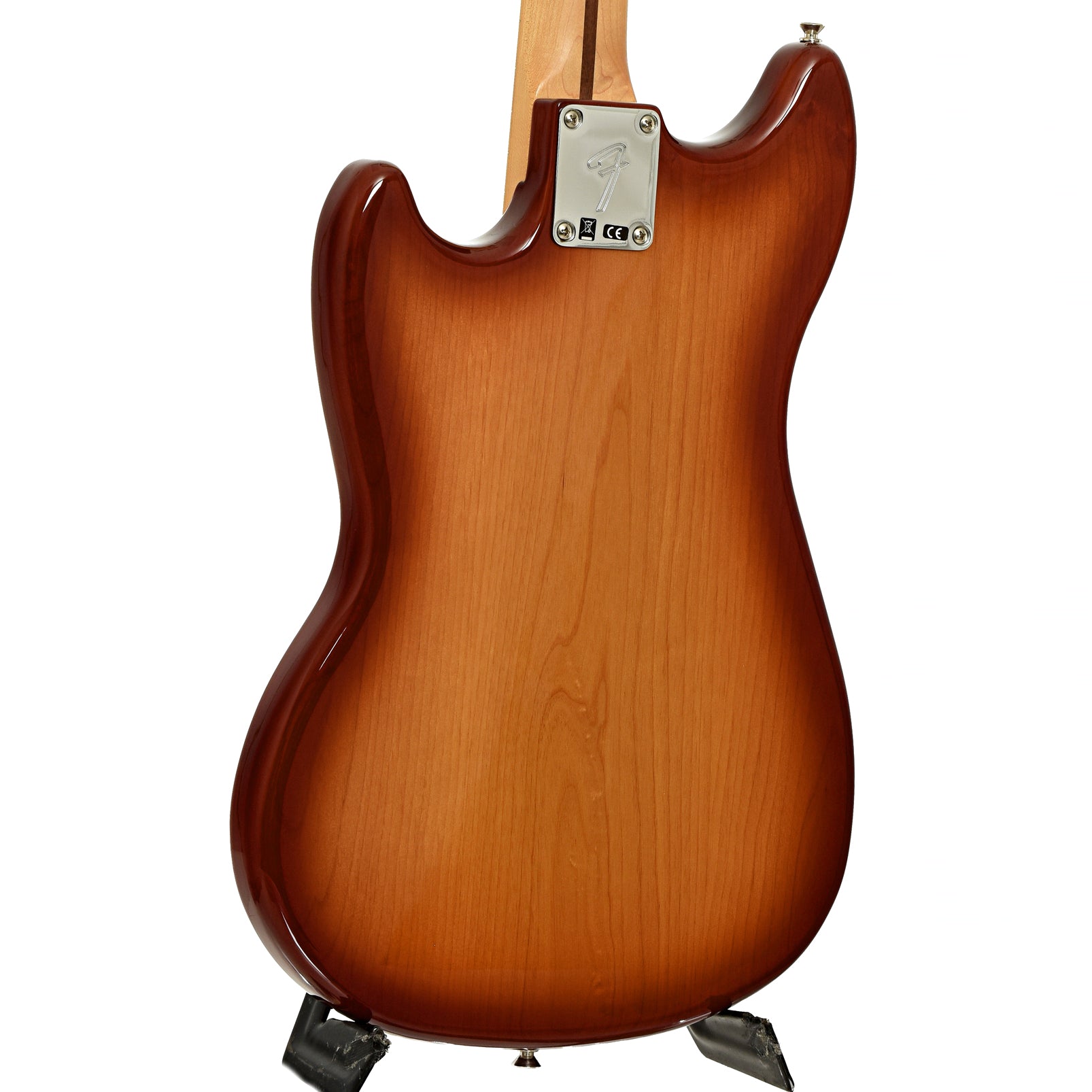 Back and side of Fender Player Mustang PJ Electric Bass 